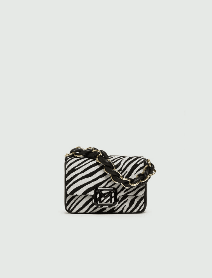 MARELLA borsa a righe donna bianco - 7