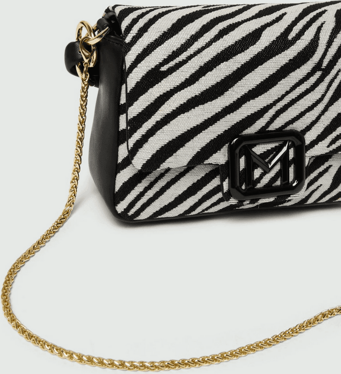 MARELLA borsa a righe donna bianco - 3