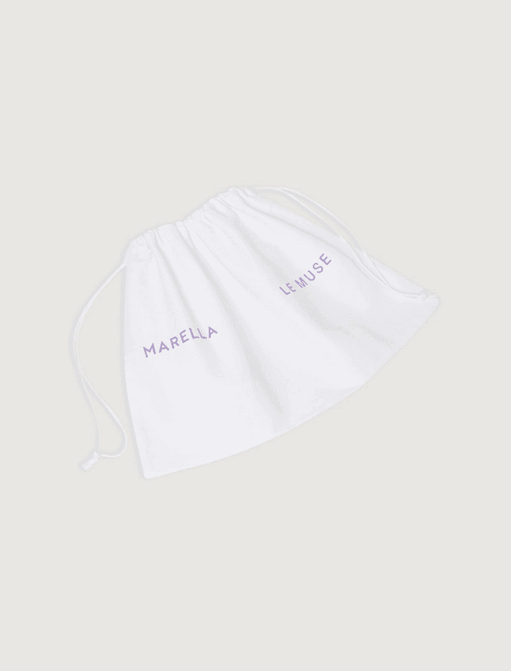 MARELLA borsa a righe donna bianco - 6