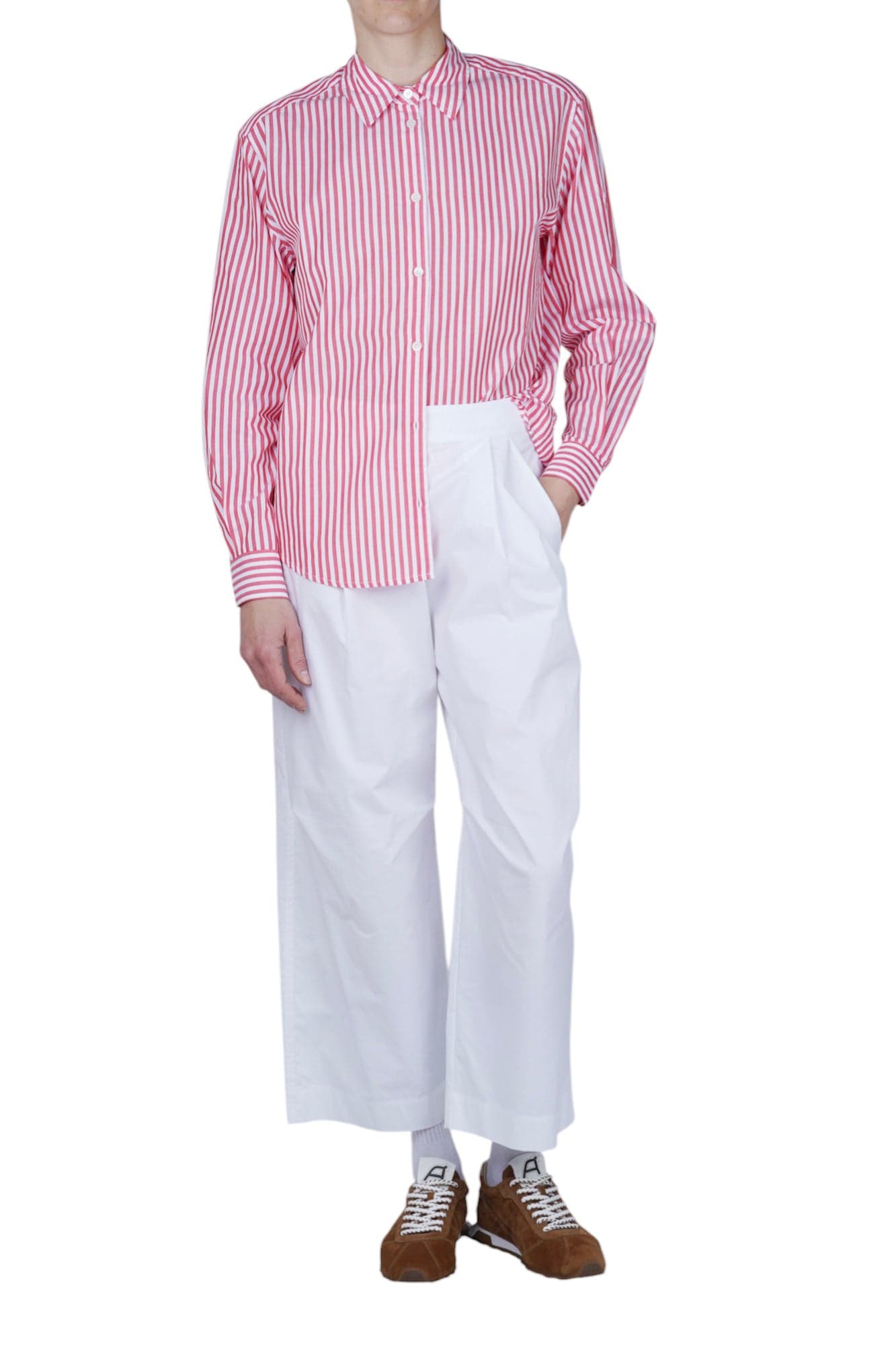 MC2 SAINT BARTH MC2 Saint Barth - Camicia - 470968 - Bianco/Rosso - 2