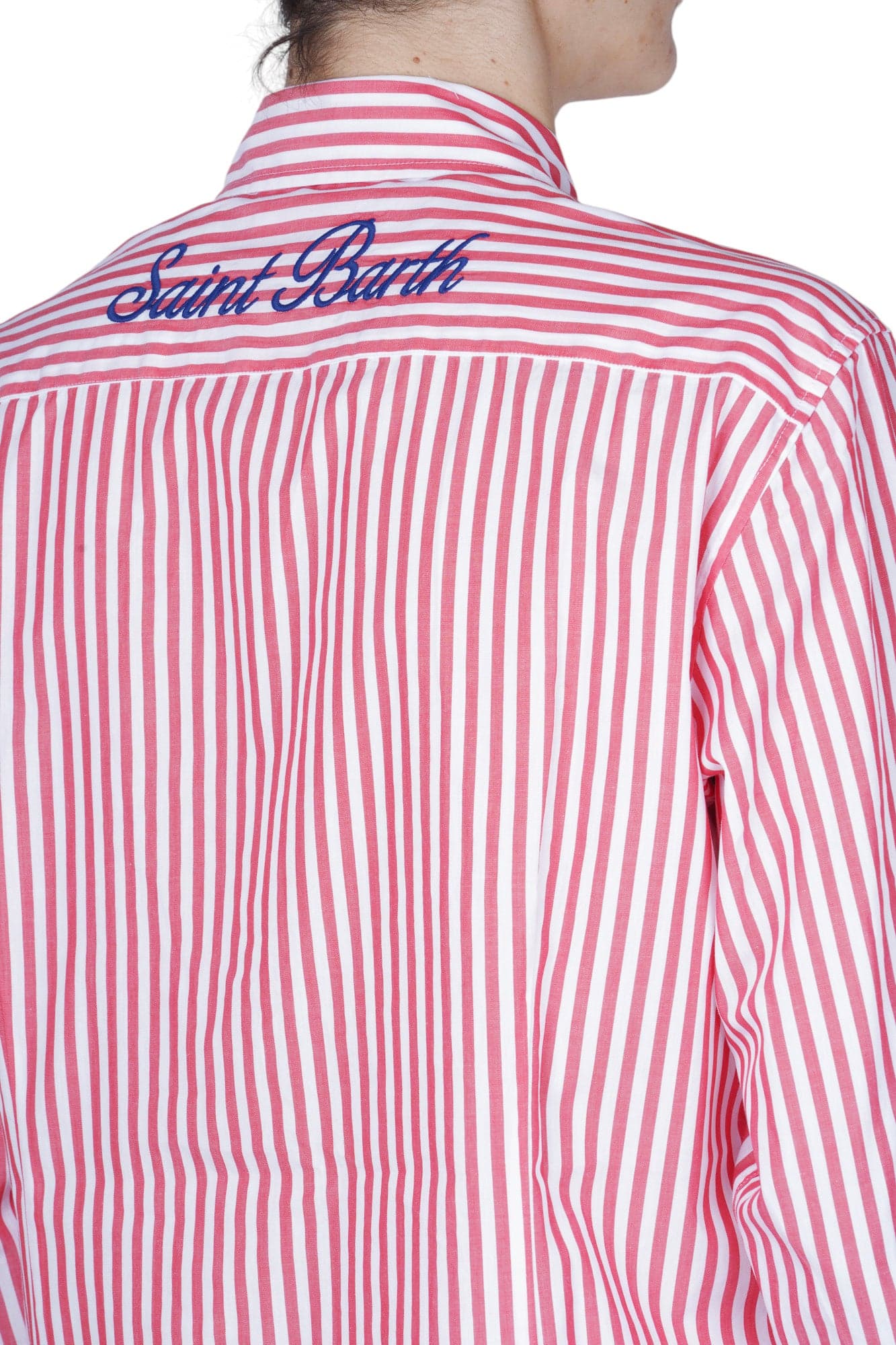 MC2 SAINT BARTH MC2 Saint Barth - Camicia - 470968 - Bianco/Rosso - 6
