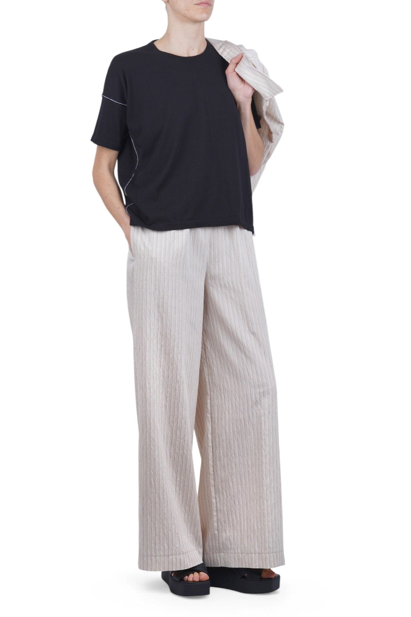 ROBERTO COLLINA Roberto Collina - T-shirt - 470399 - Nero - 2