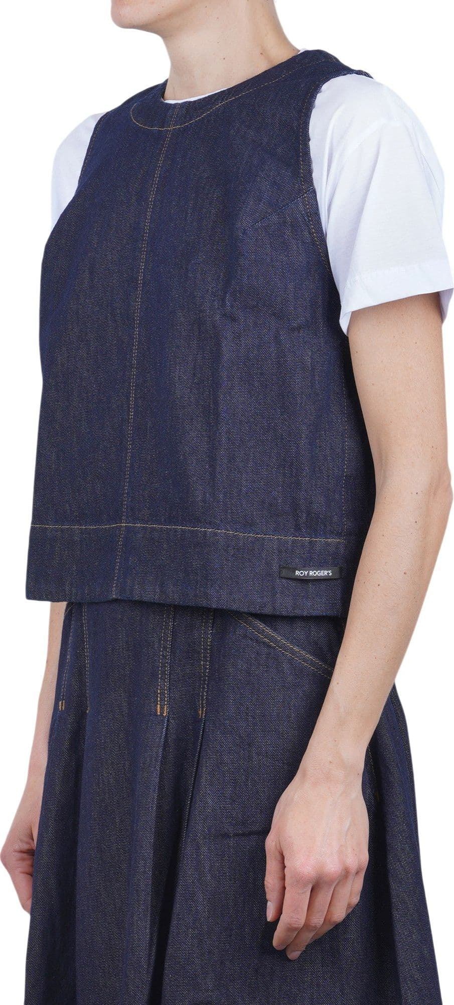 Roy Roger's Roy Rogers - Top - 470416 - Denim scuro - 4