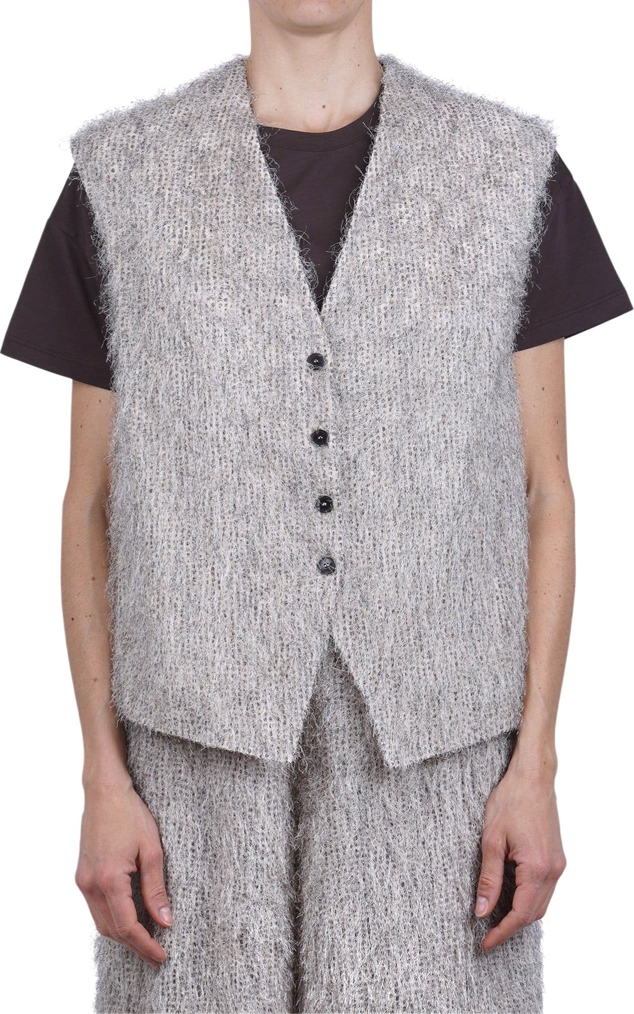 Alysi  - Gilet - 471189 - Beige/Nero - 3