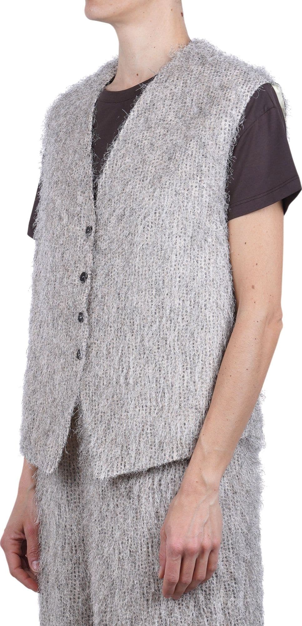 Alysi  - Gilet - 471189 - Beige/Nero - 4