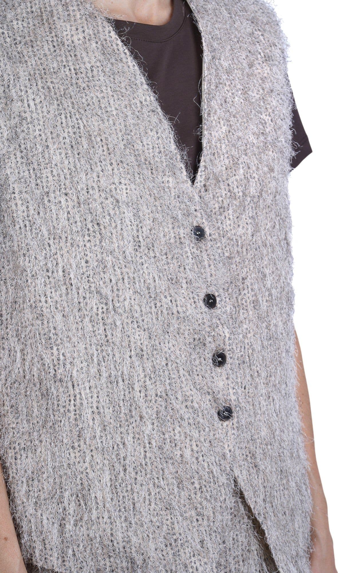 Alysi  - Gilet - 471189 - Beige/Nero - 6