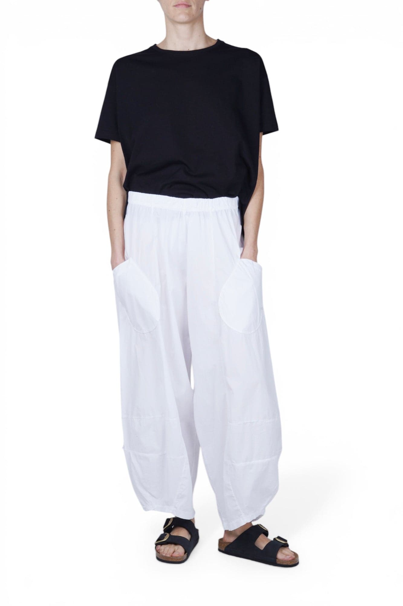 MAMA B Mama B - Pantalone - 471392 - Bianco - 2