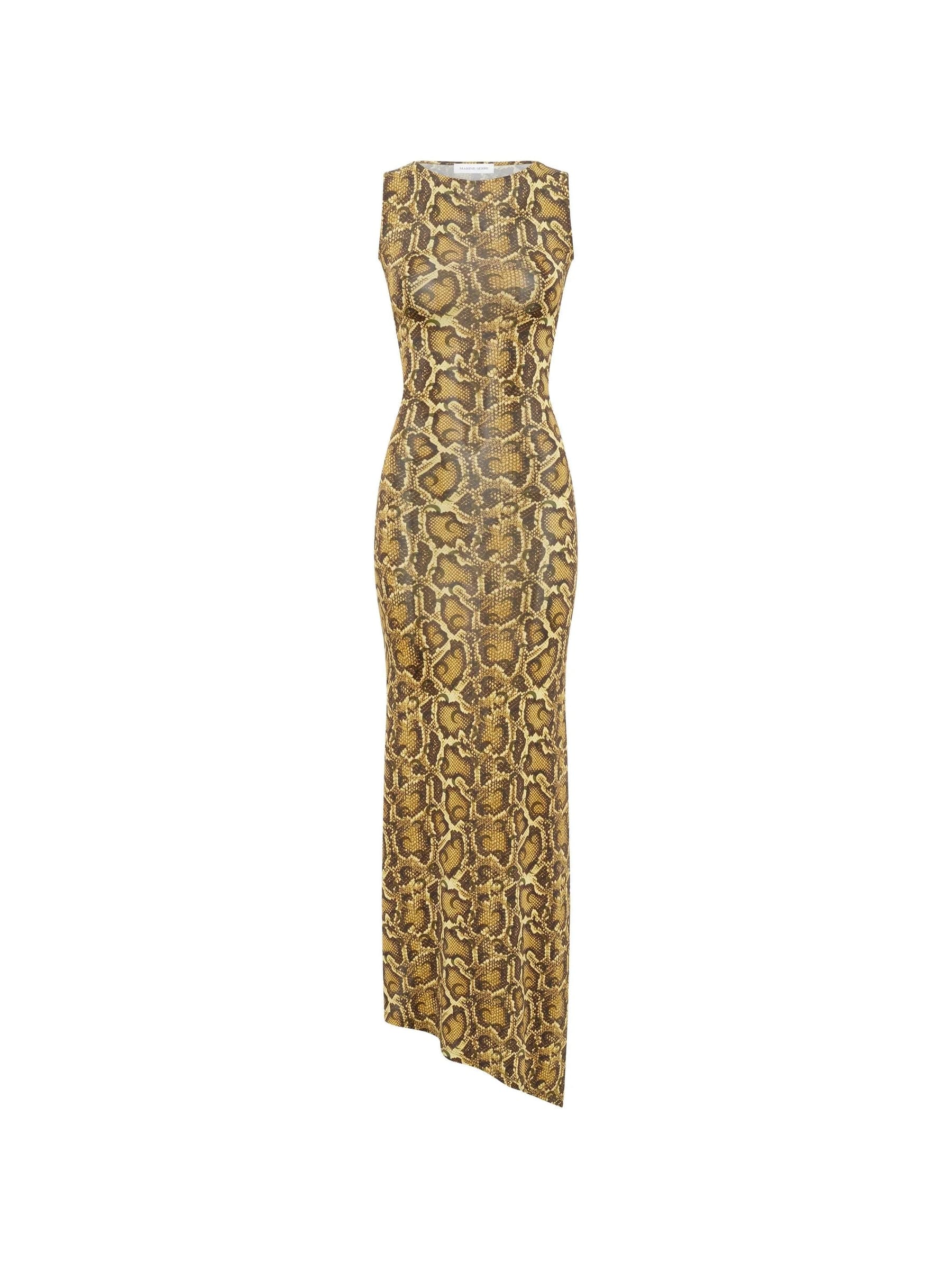 MARINE SERRE Marine Serre - Vestito Giallo da Donna