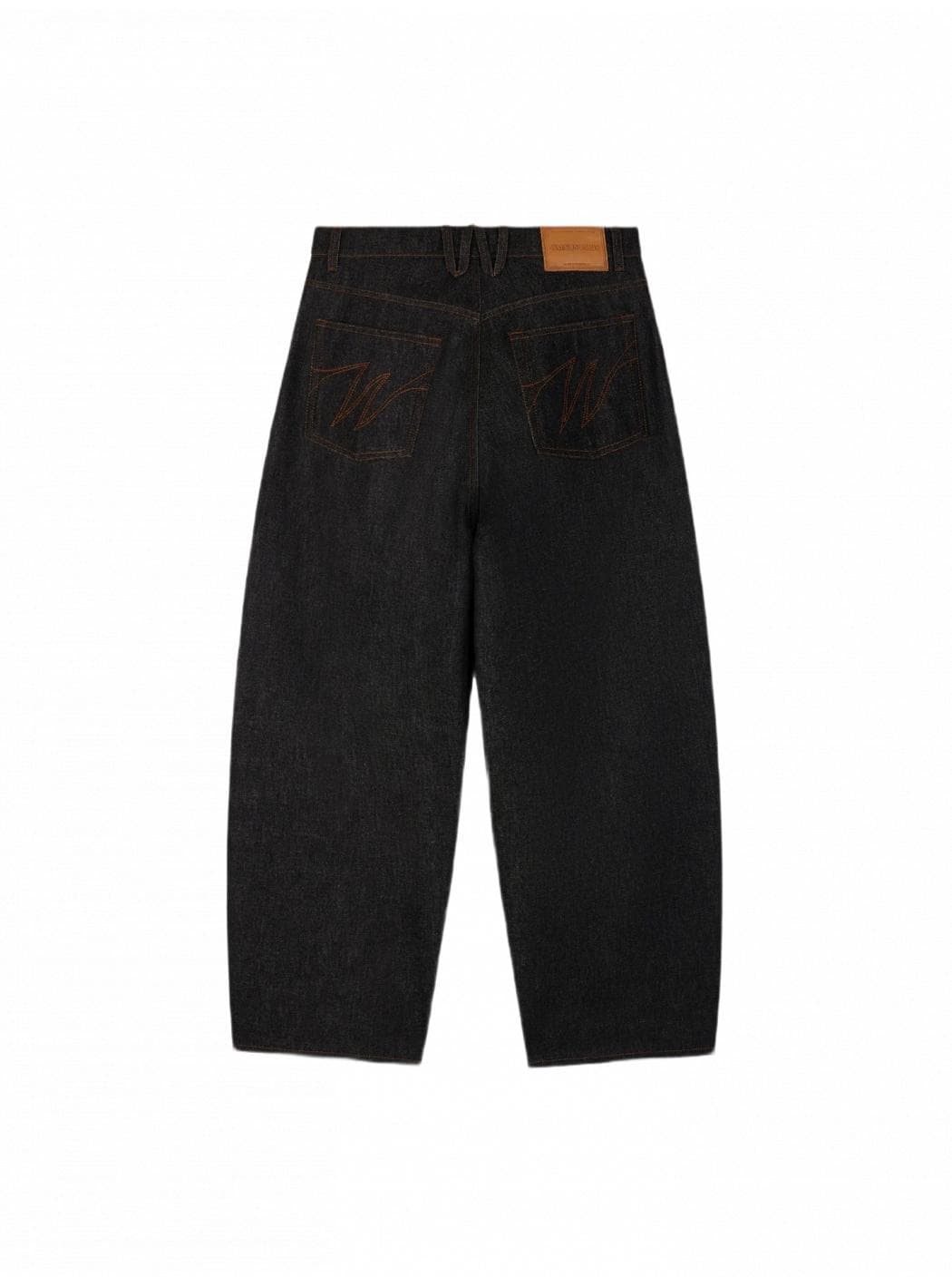 WALK IN PARIS RAW DENIM BALOON PANTS - 2