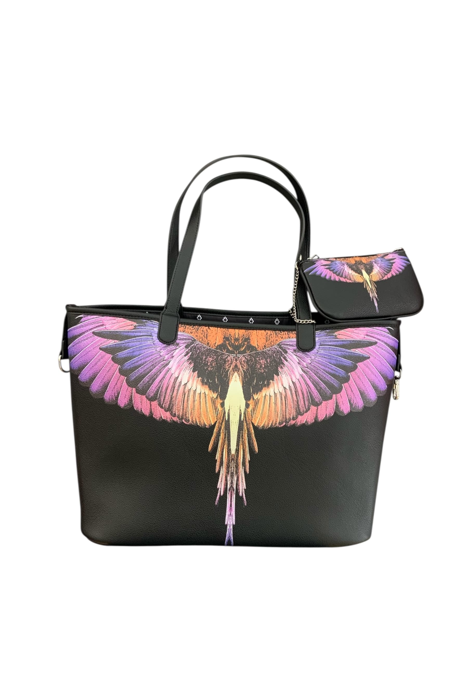 COUNTY OF MILAN Borsa a spalla Donna  orange wings - 3