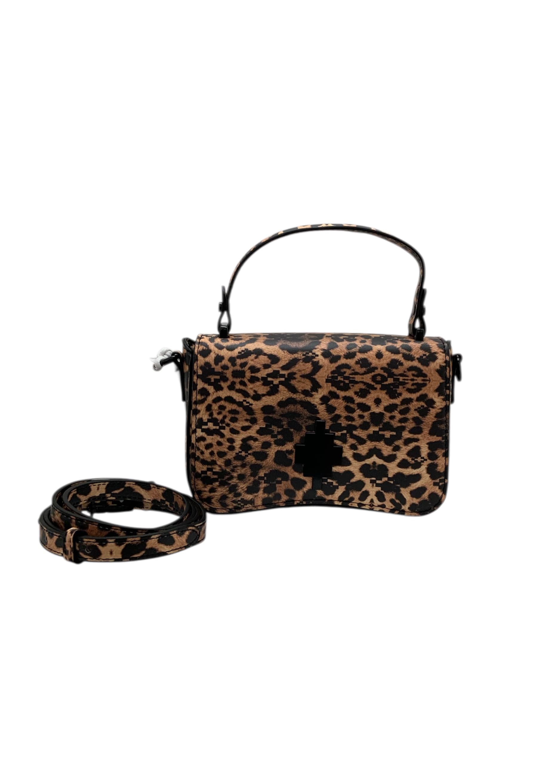 COUNTY OF MILAN Mini bag a tracolla Donna  stampa leopard wings - 3