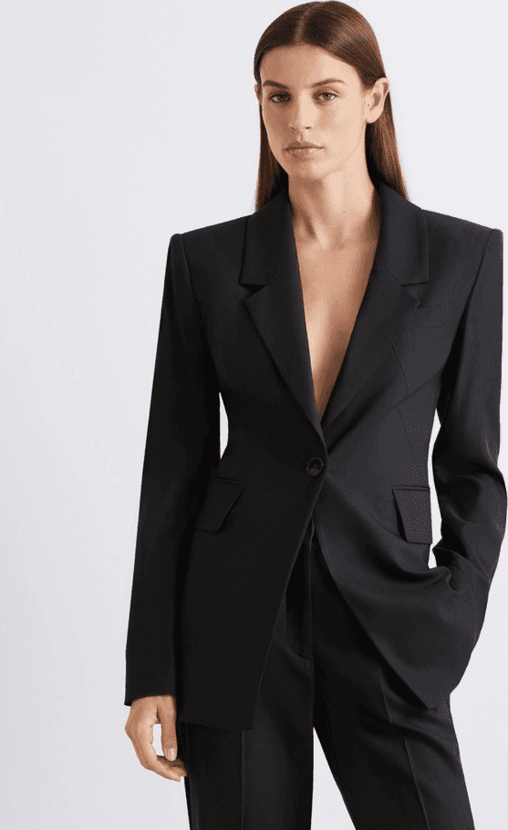 MARELLA giacca con oblo donna nero - 2
