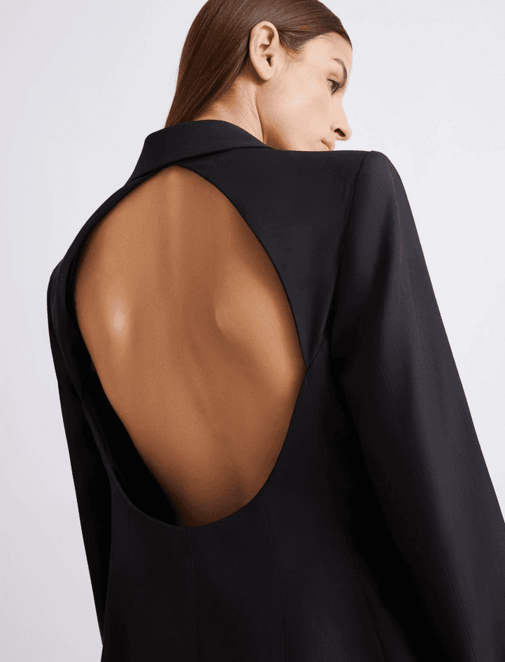 MARELLA giacca con oblo donna nero - 3