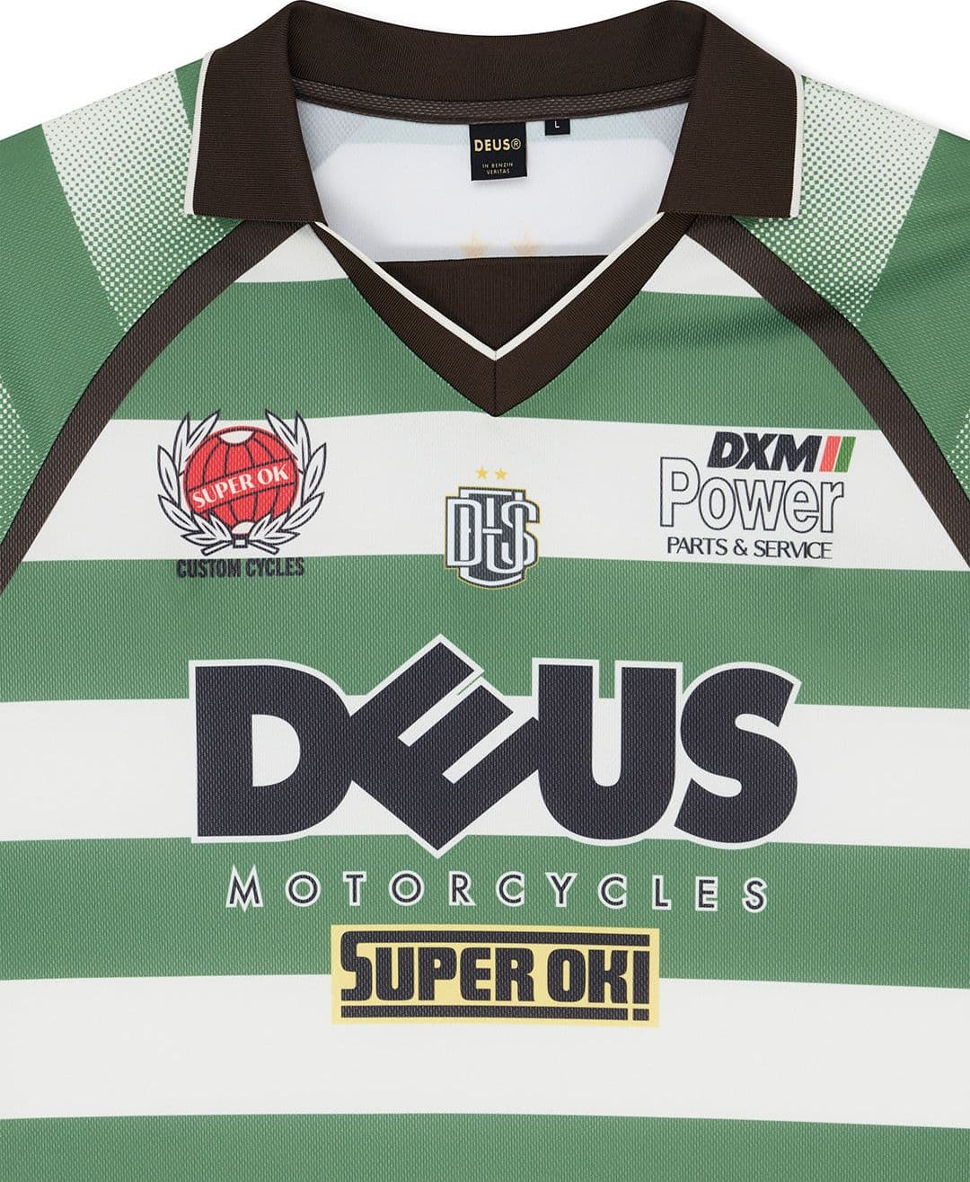 DEUS EX MACHINA Stripe SS Moto Jersey - 2
