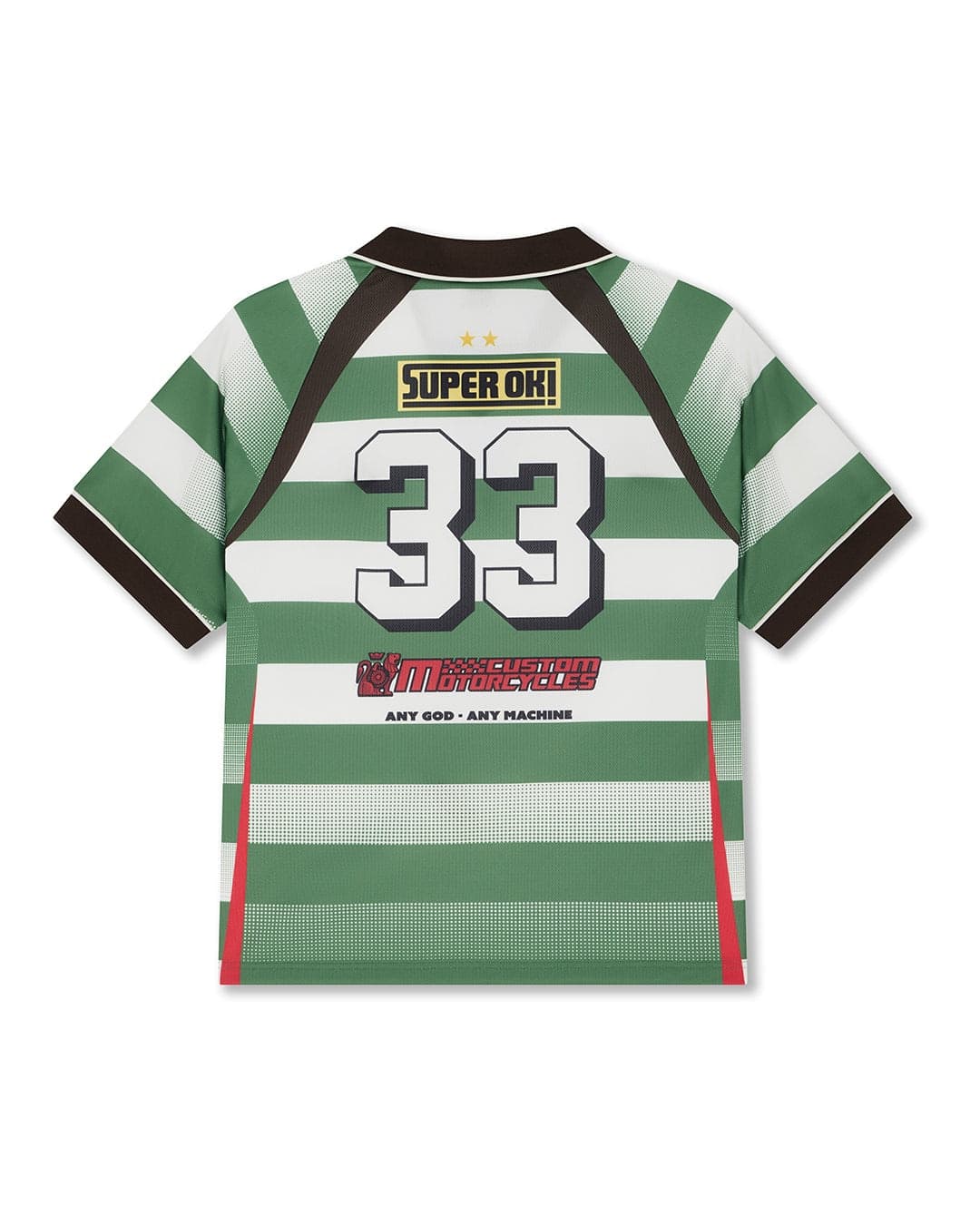 DEUS EX MACHINA Stripe SS Moto Jersey - 3
