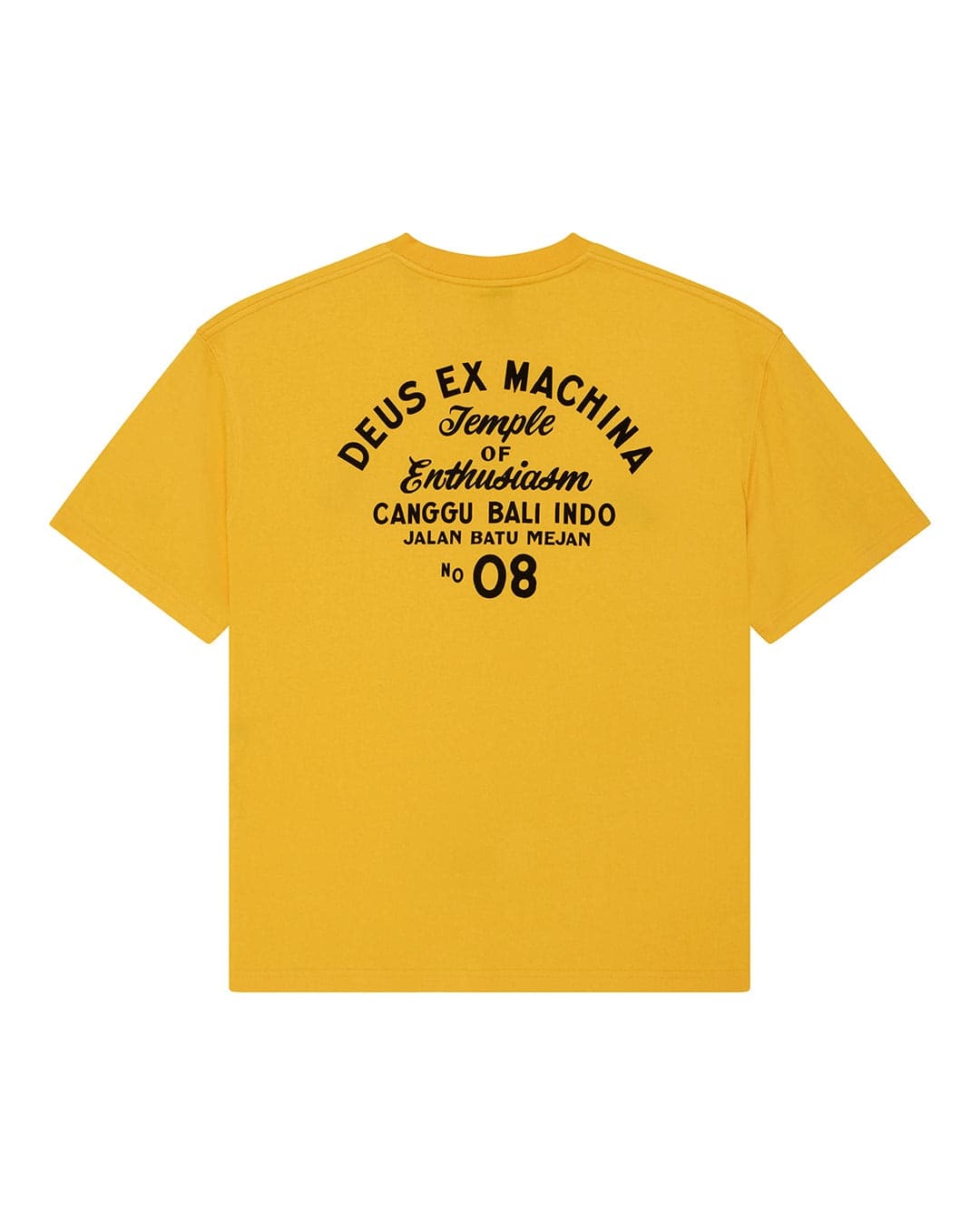 DEUS EX MACHINA Canggu Sign Tee Citrus - 3