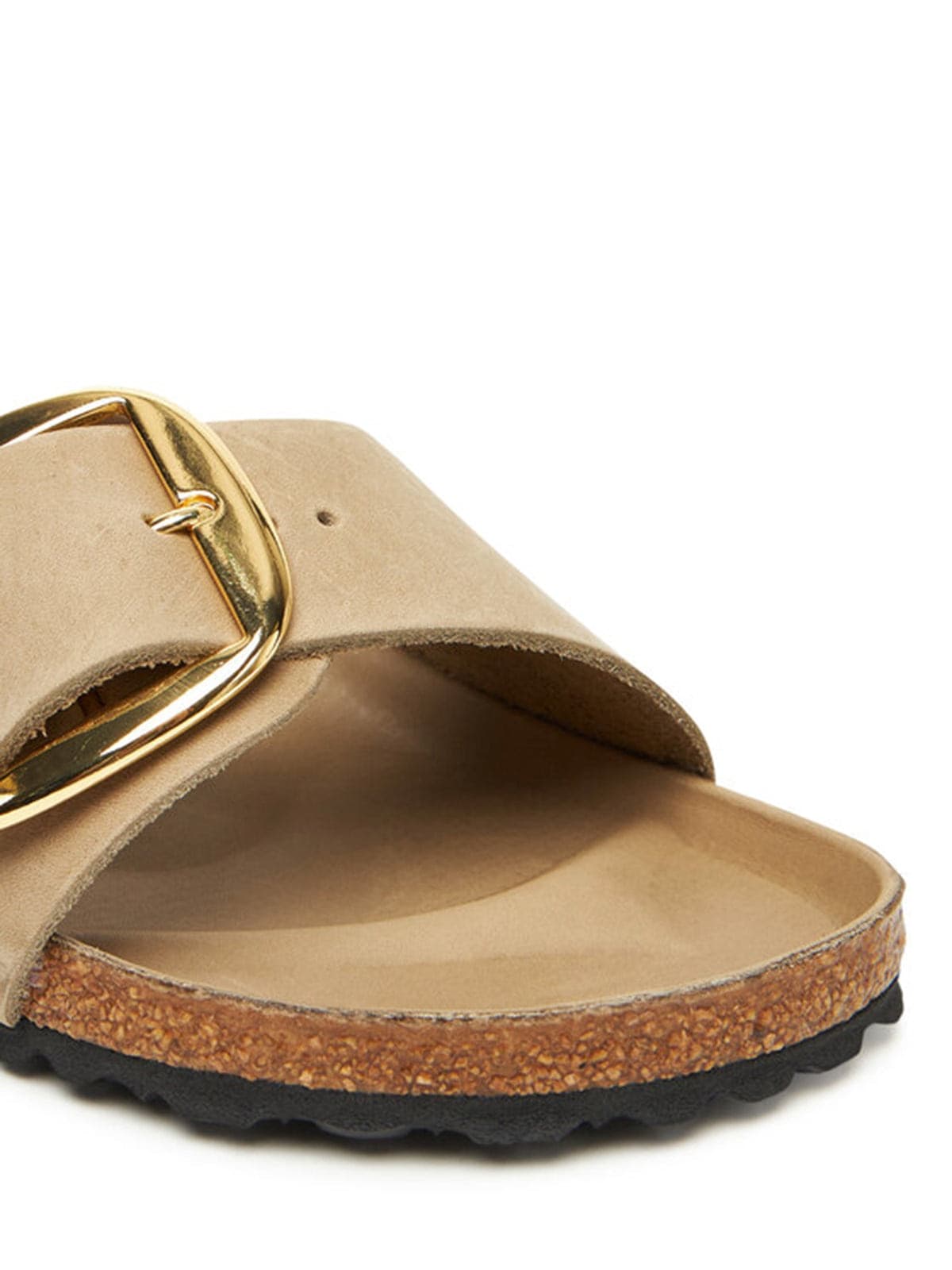 BIRKENSTOCK  - Ciabatte in Pelle con Fibbia - 3
