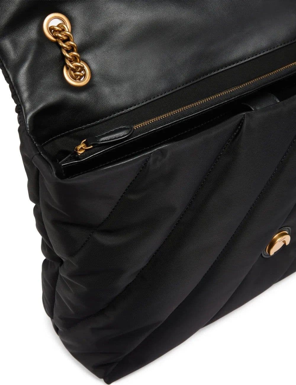 Pinko  - Borsa a Tracolla Nera da Donna - 4