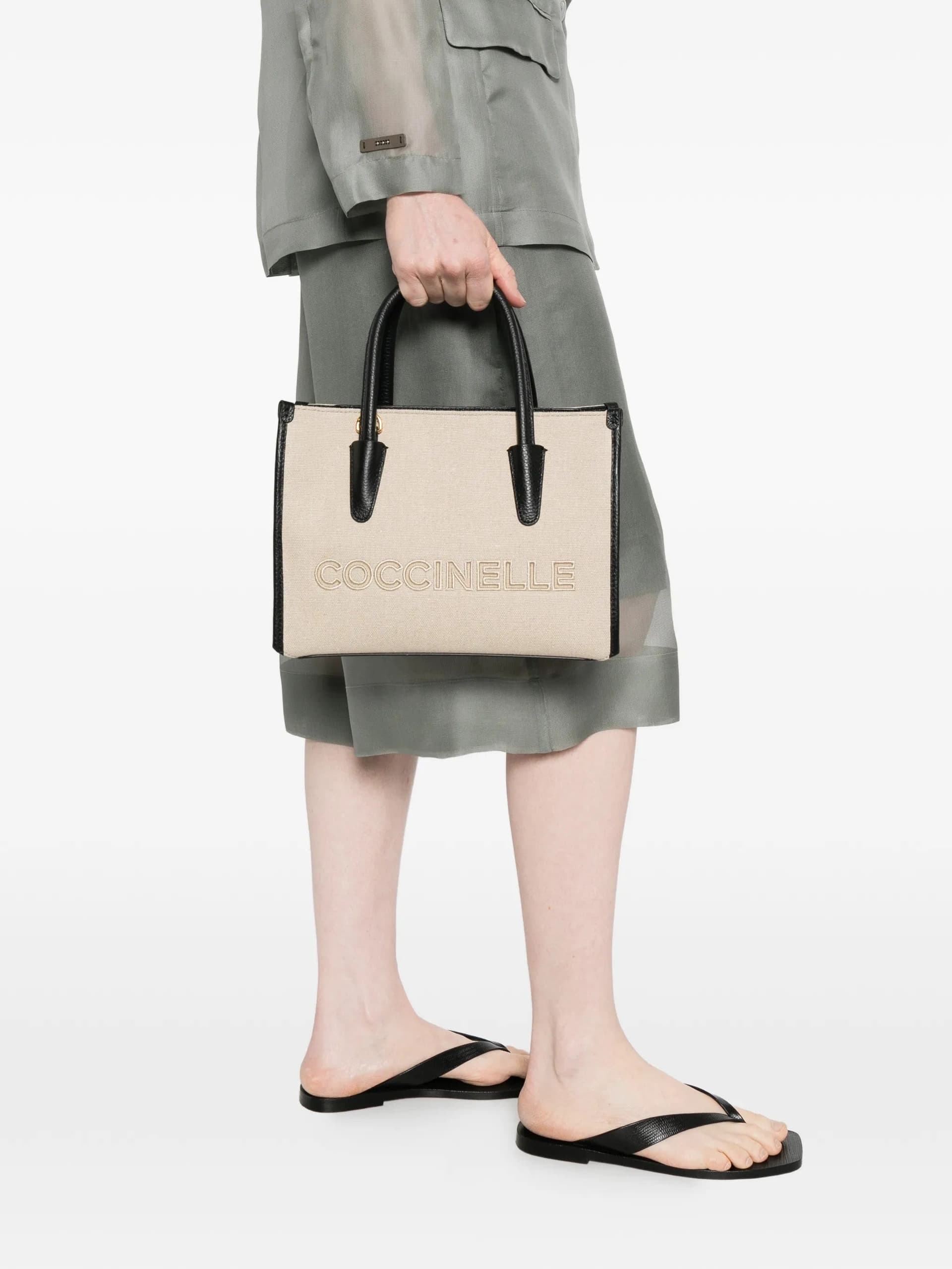 COCCINELLE Coccinelle - Borsa a Mano Nera da Donna - 4