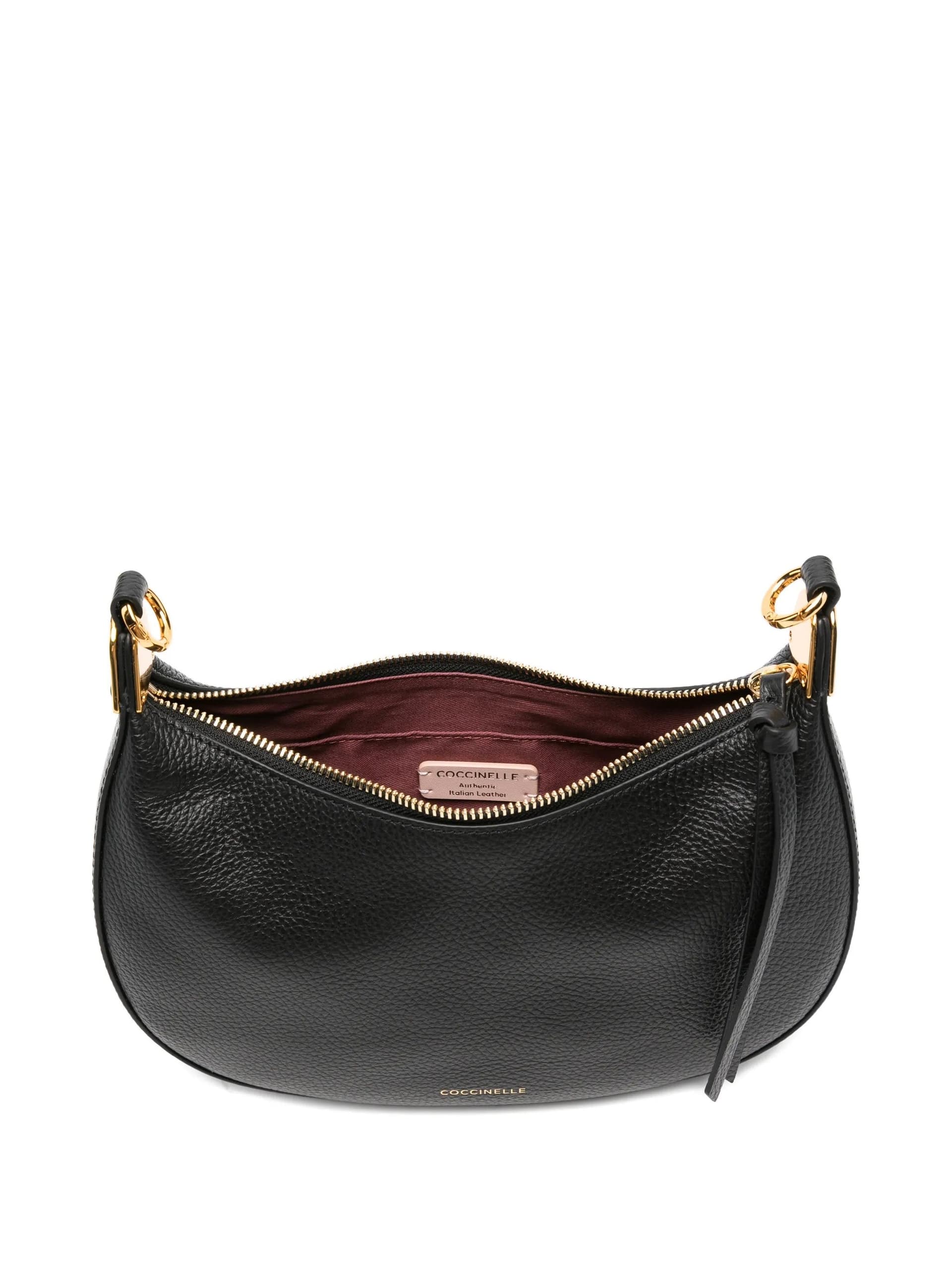 COCCINELLE Coccinelle - Borsa a Mano Beige e Nera da Donna - 5