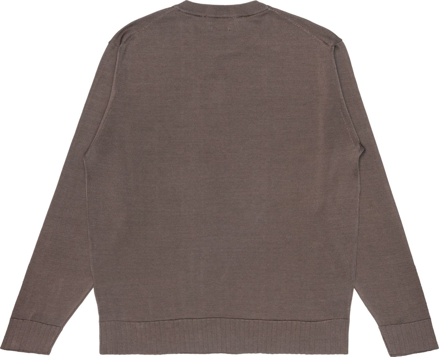 WOOL &amp; CO Maglia ML Uomo Wool &amp; Co Mercerizzato Moka - 3