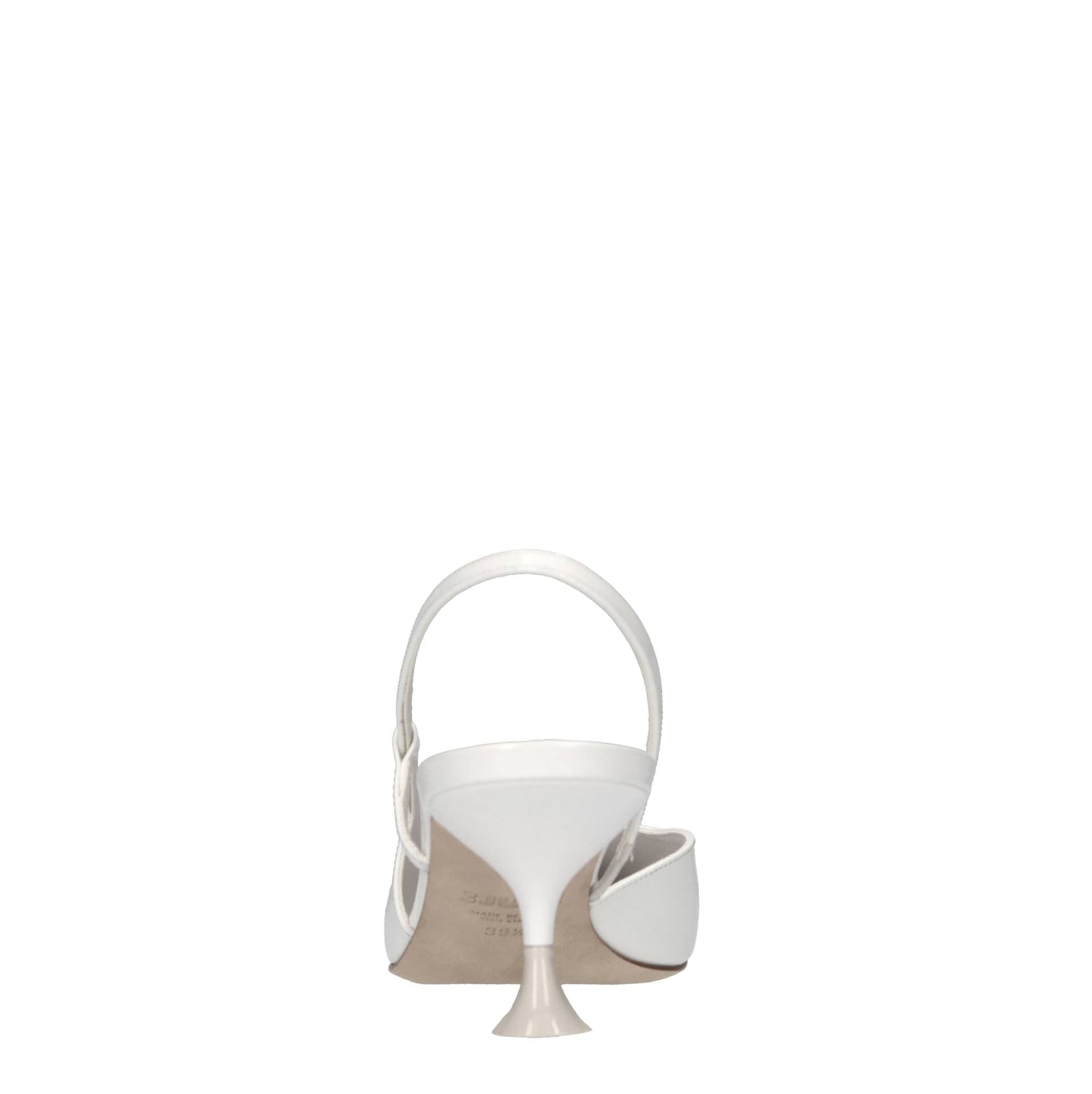 3JUIN  Scarpe con Tacco Bianco - 2