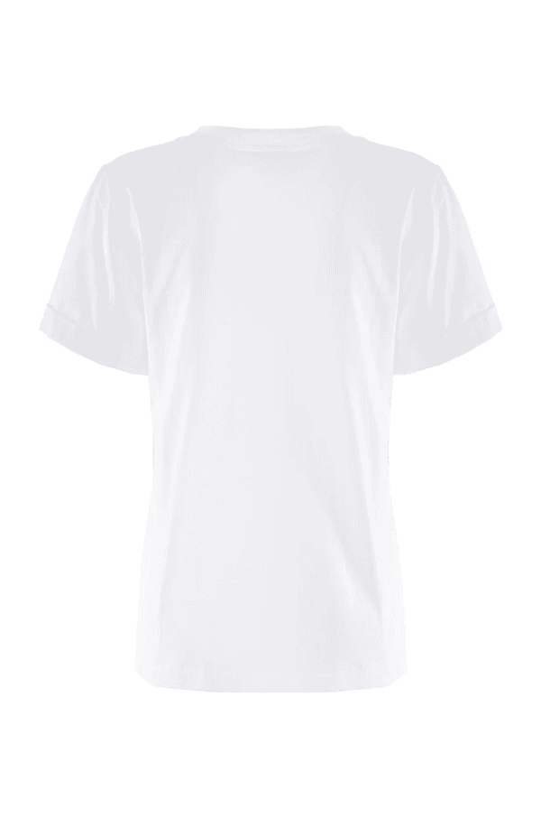 NENETTE t-shirt con stampa donna bianca - 3