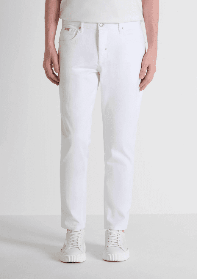 Antony Morato jeans slim fit uomo crema - 4