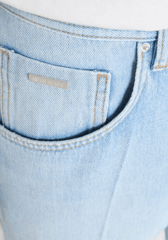 Antony Morato jeans relaxed fit uomo blu denim - 3