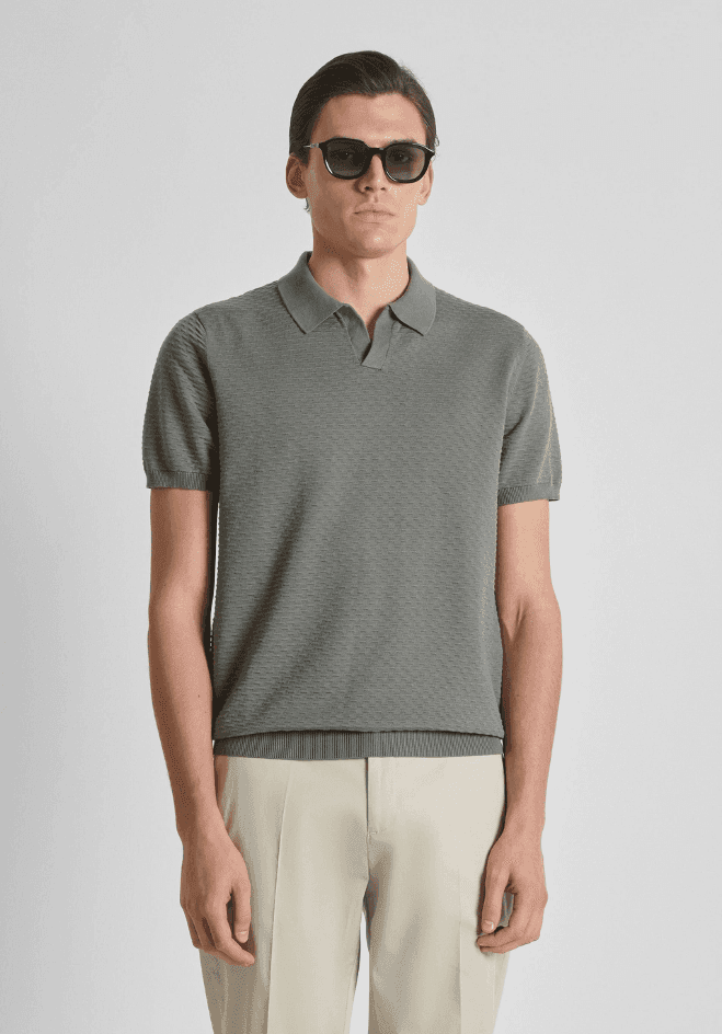 Antony Morato polo uomo verde agave - 2