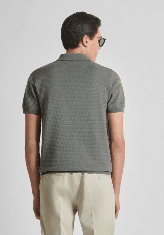 Antony Morato polo uomo verde agave - 5