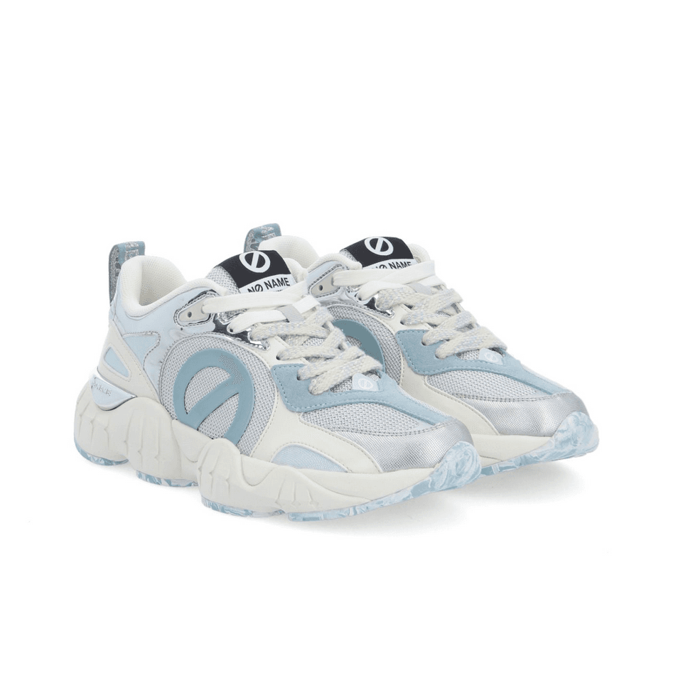 NO NAME scarpa donna argento/blu - 6