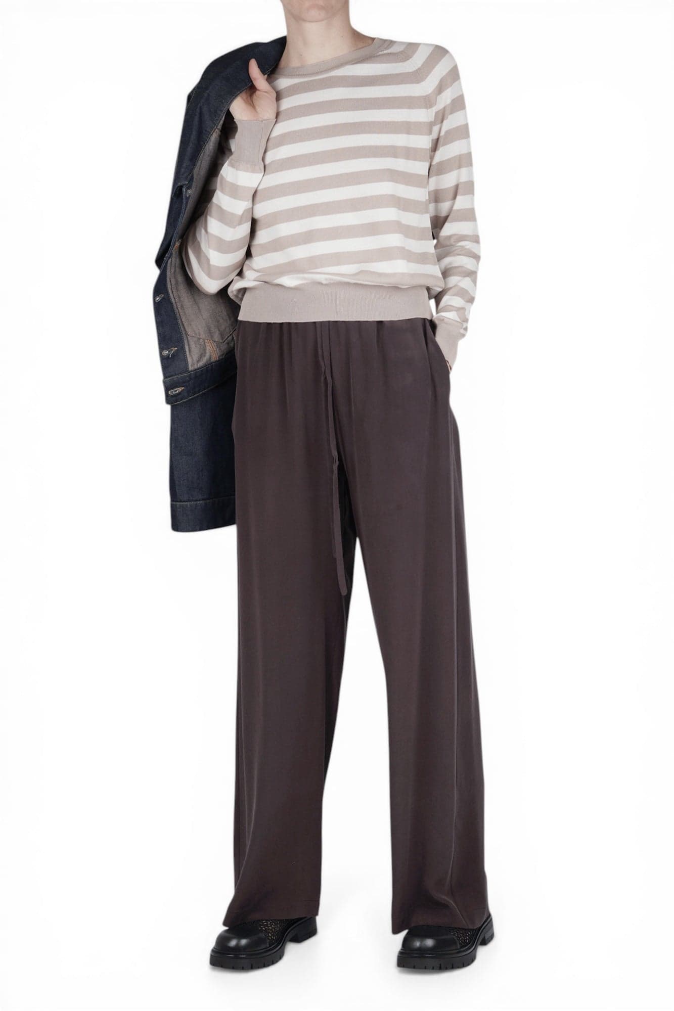 JUCCA Jucca - Maglia - 470857 - Panna/Tortora - 2