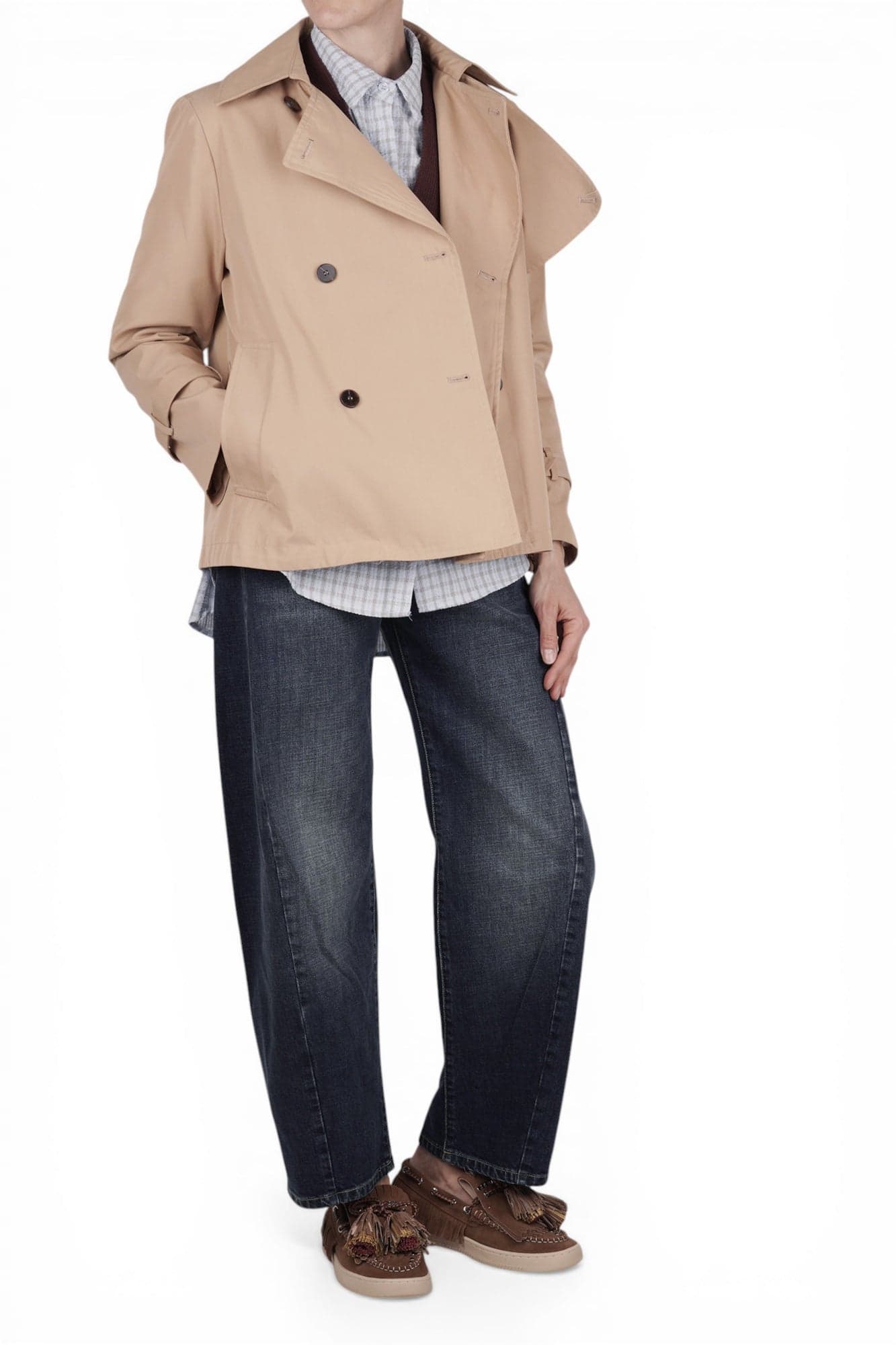 LA FEMME BLANCHE La Femme Blanche - Trench - 471363 - Biscotto - 2
