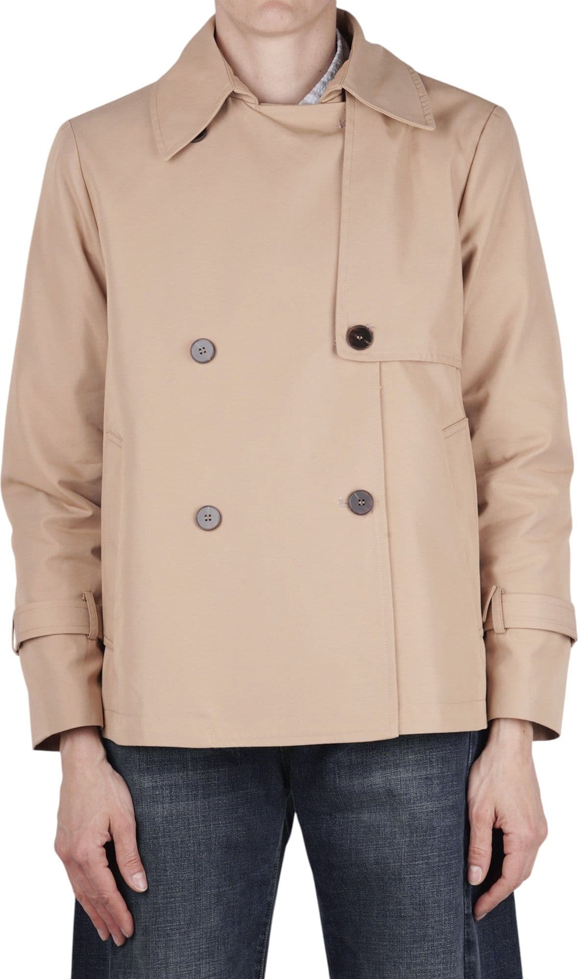 LA FEMME BLANCHE La Femme Blanche - Trench - 471363 - Biscotto - 3