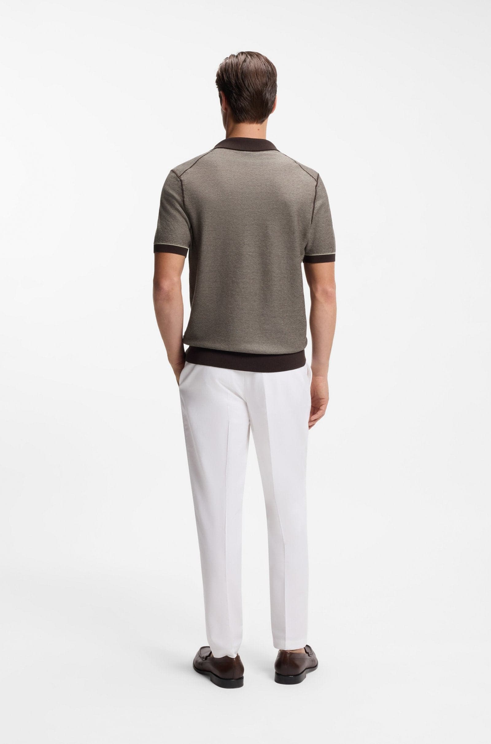 BOSS  Polo in maglia H-Narciso 10278957 01 - 2