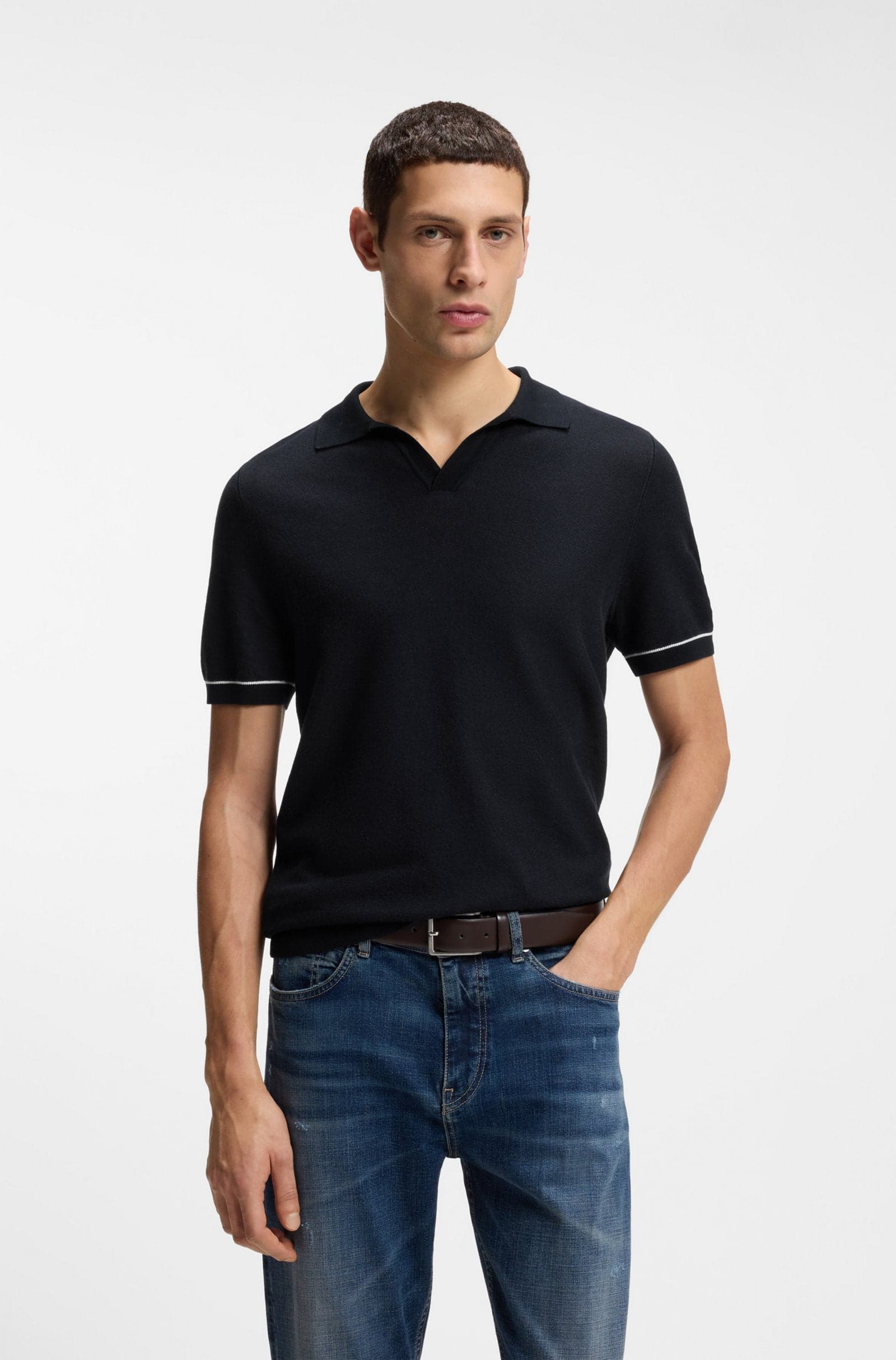 BOSS  Polo in maglia H-Narciso 10278957 01 - 8