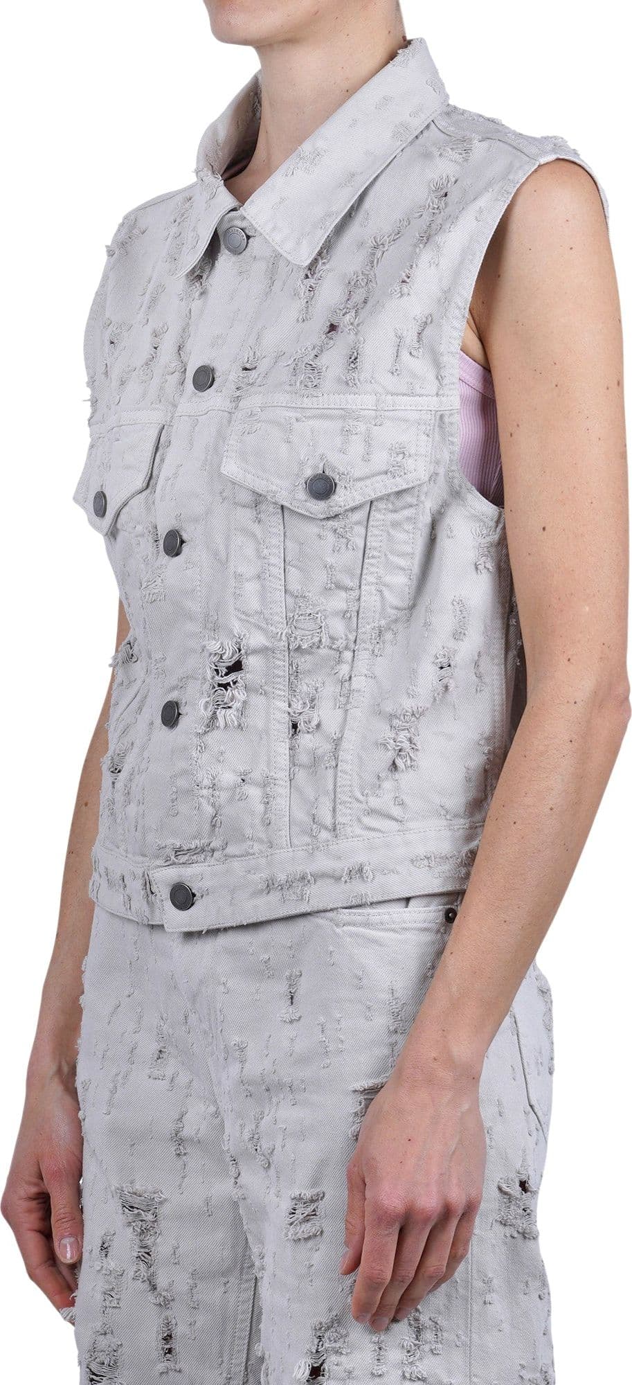 HAIKURE Haikure - Gilet - 470597 - Grigio chiaro - 4
