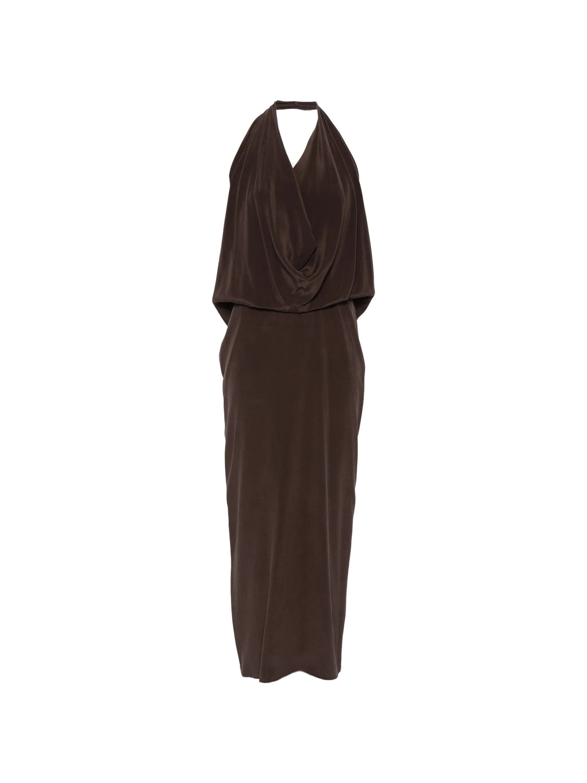 Alysi  - Vestito Marrone da Donna