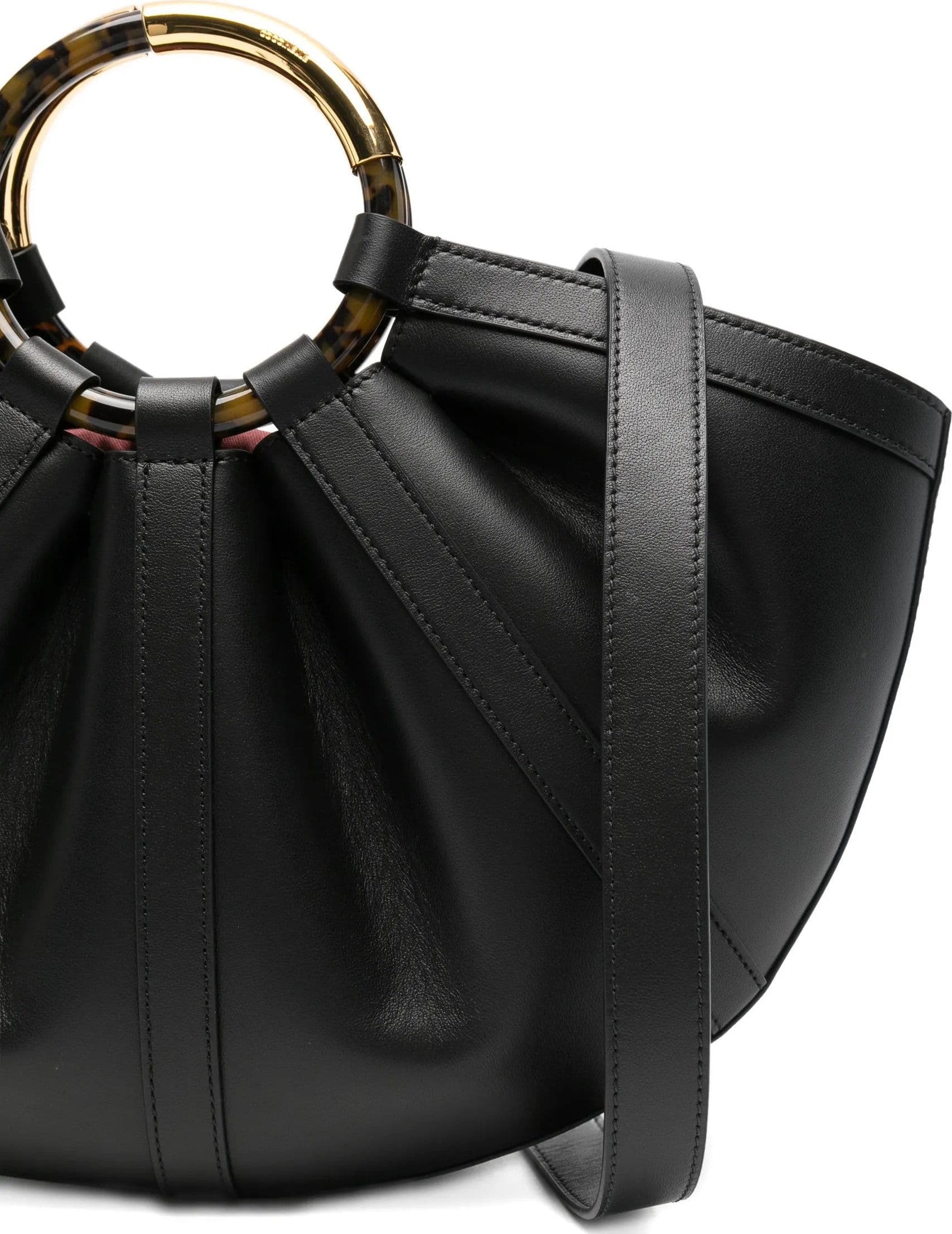 COCCINELLE Coccinelle - Borsa a Mano Nera e Rossa da Donna - 2
