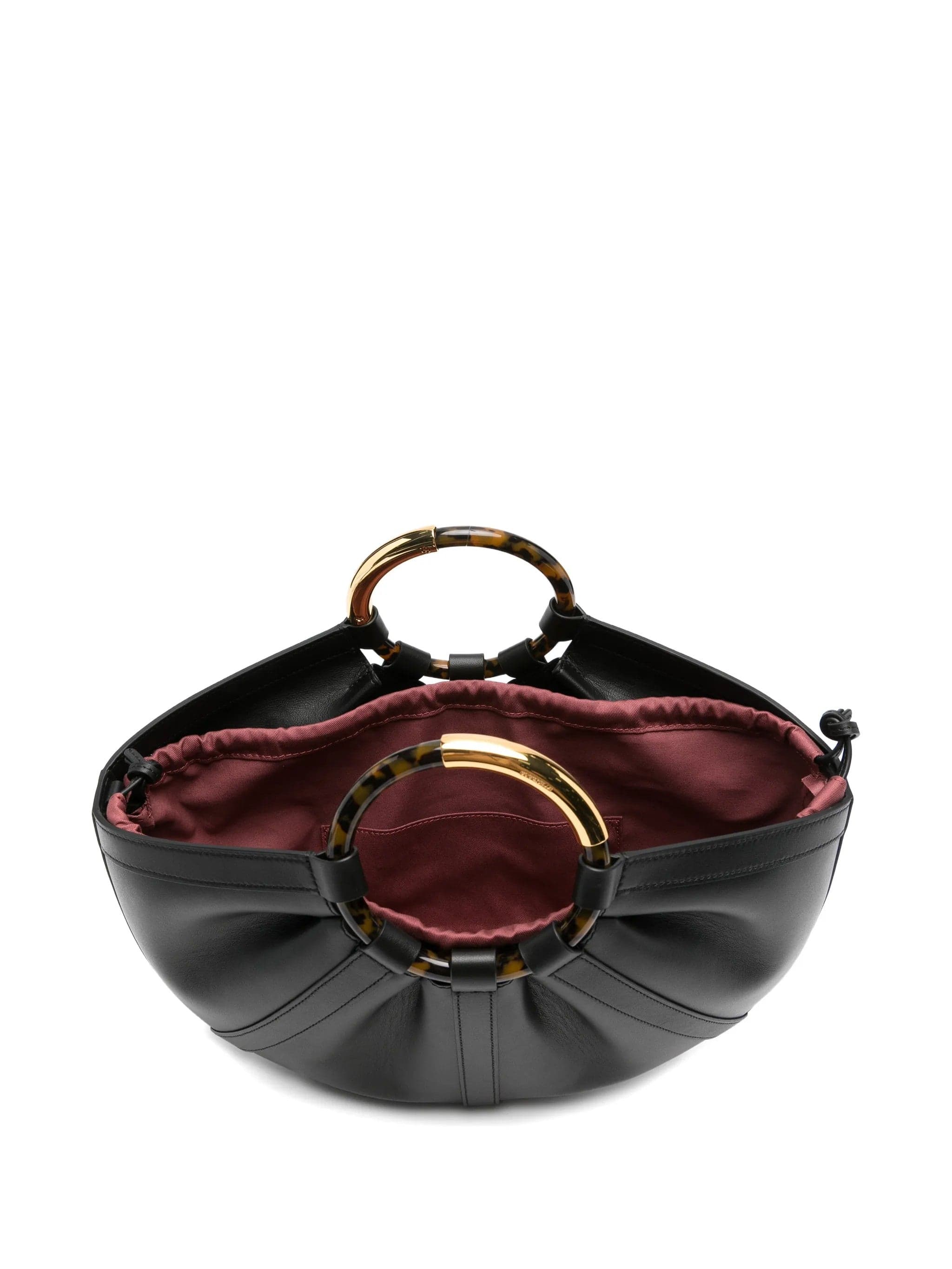 COCCINELLE Coccinelle - Borsa a Mano Nera e Rossa da Donna - 4