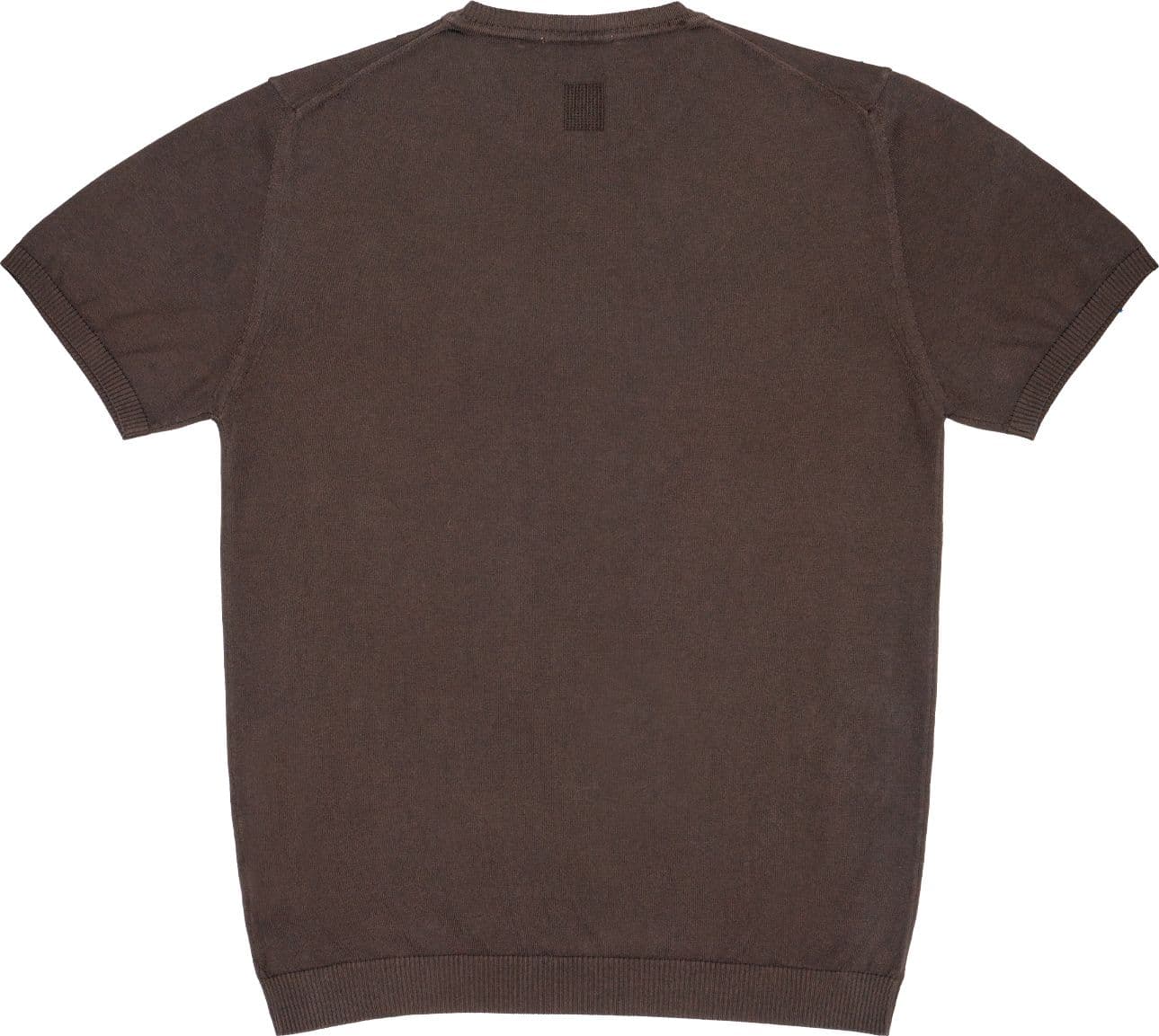 WOOL &amp; CO Maglia MM Uomo Wool &amp; Co Pettinato Moka - 3