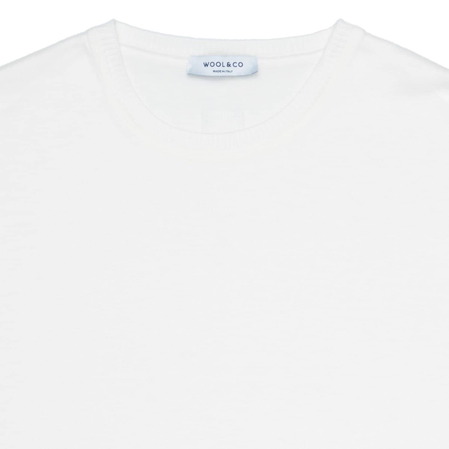 WOOL &amp; CO Maglia MM Uomo Wool &amp; Co Pettinato Ottico - 2