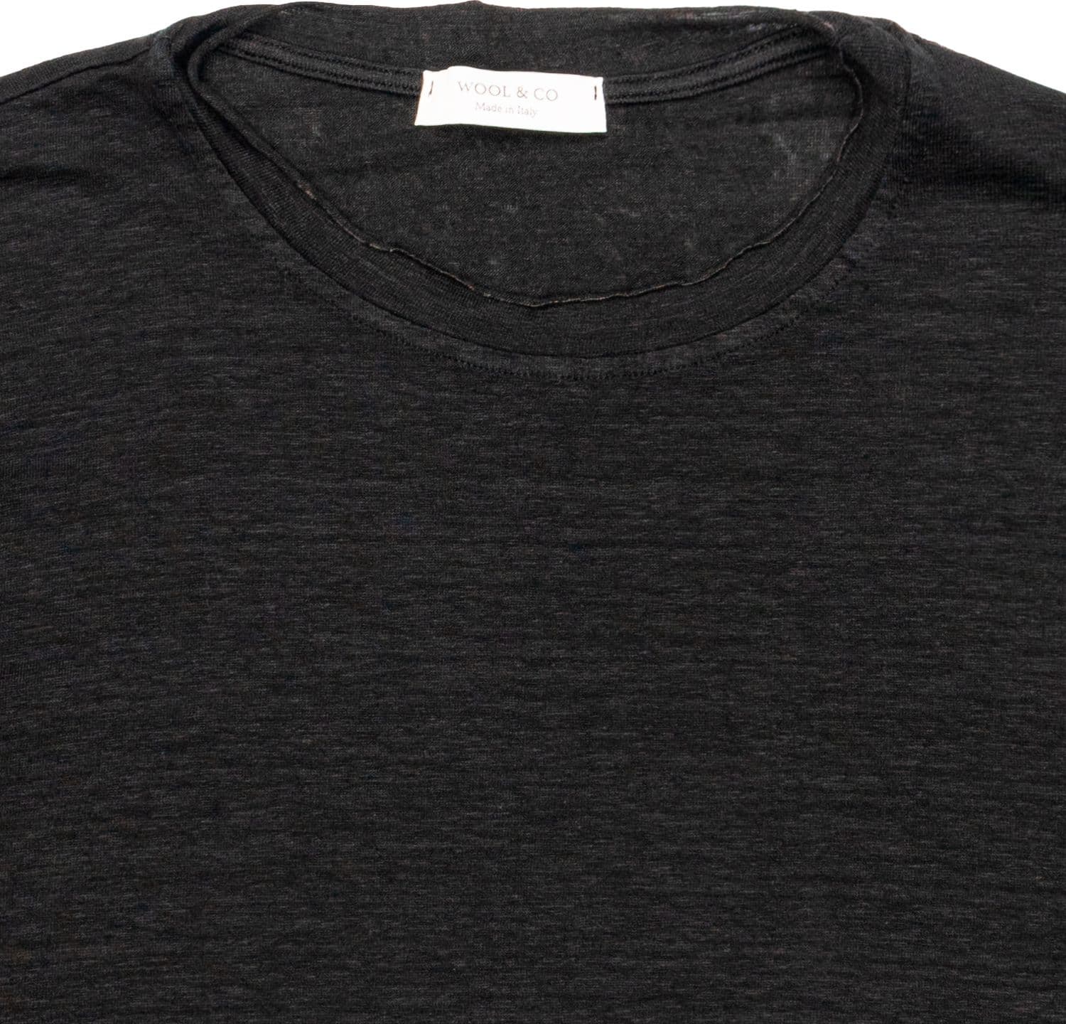 WOOL &amp; CO Maglia MM Uomo Wool &amp; Co Violino Nero - 2