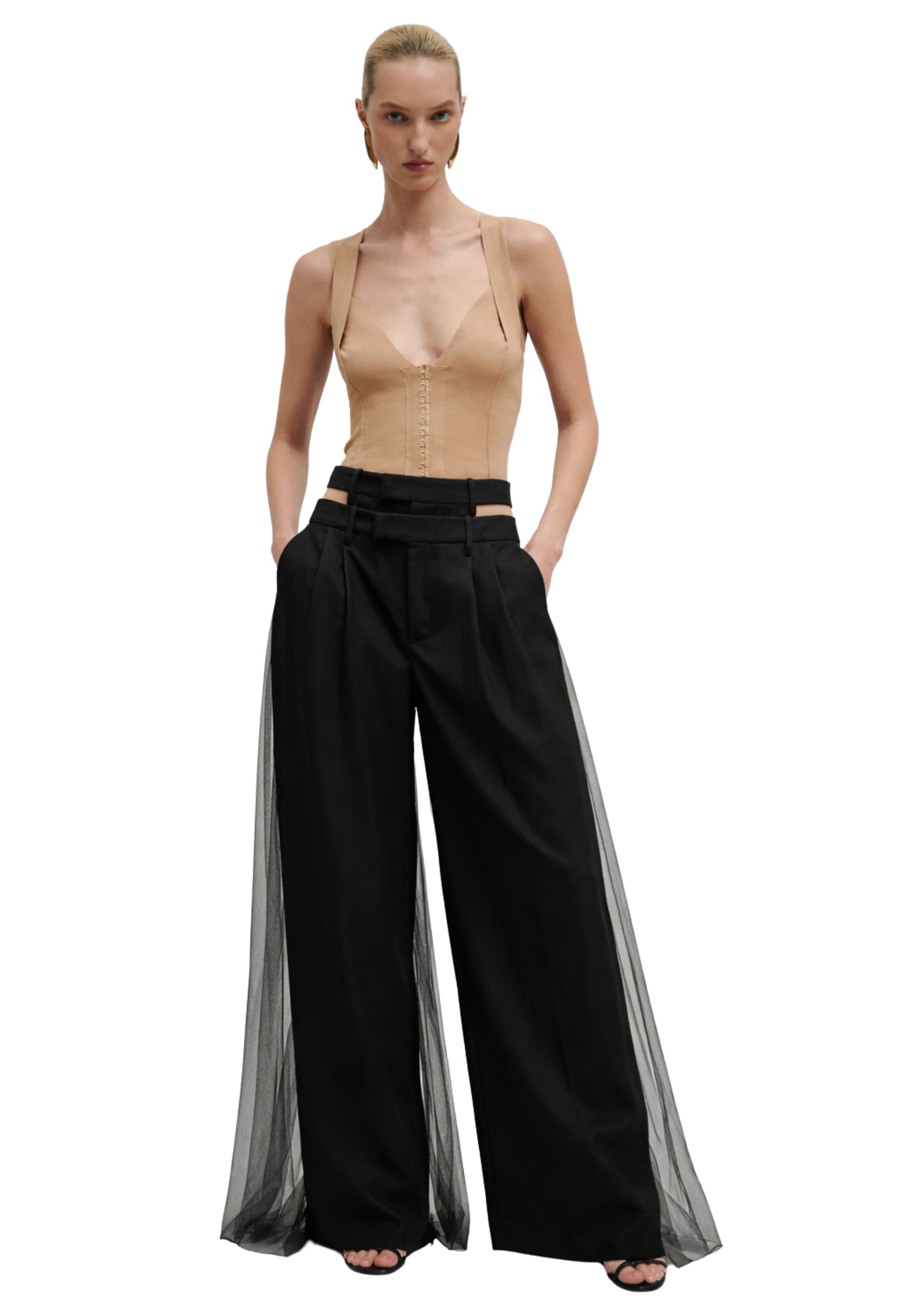 ERIKA CAVALLINI PANTALONE Donna  BICOLORE - 3
