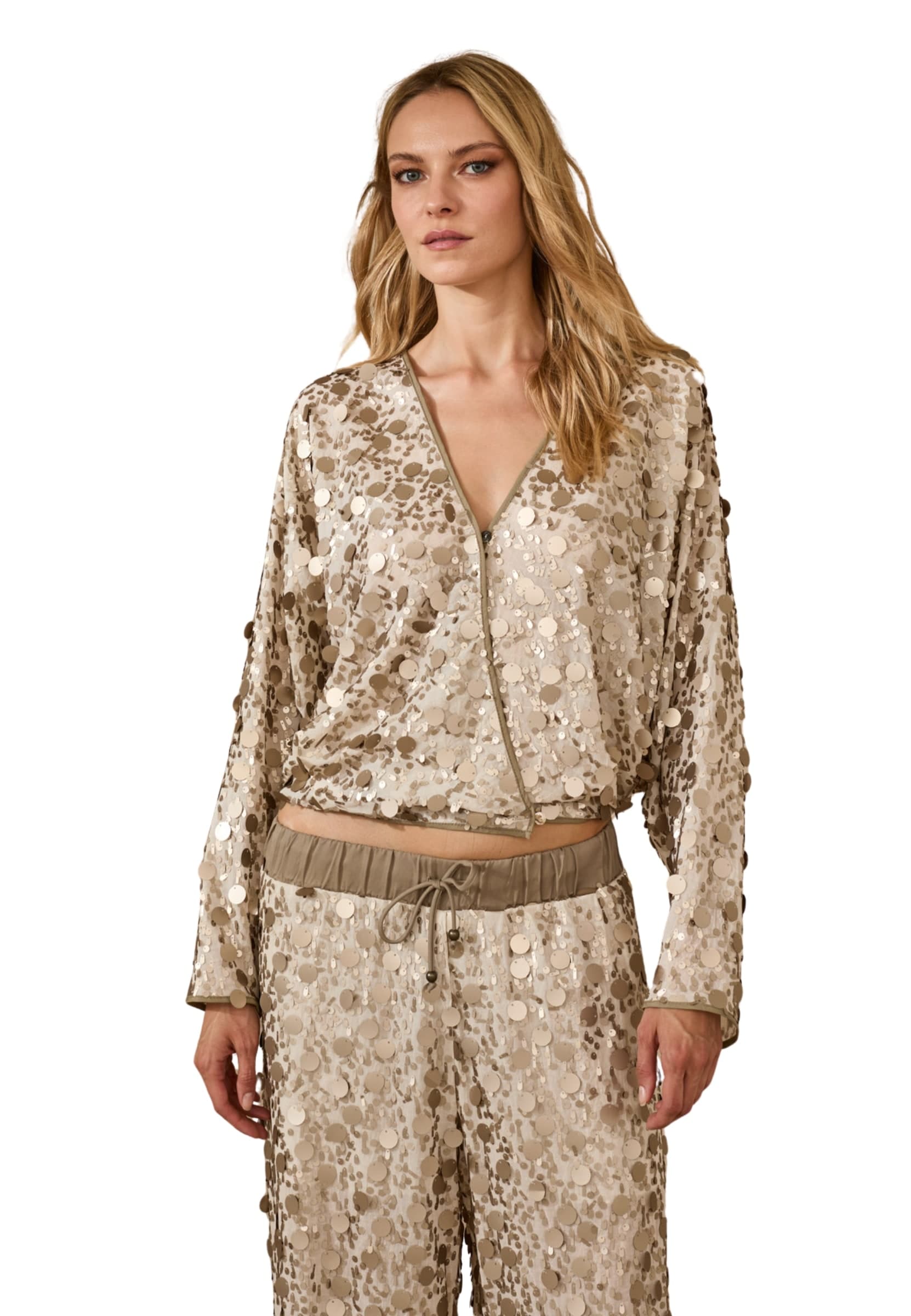 SOUVENIR blusa Donna  con paillettes - 3