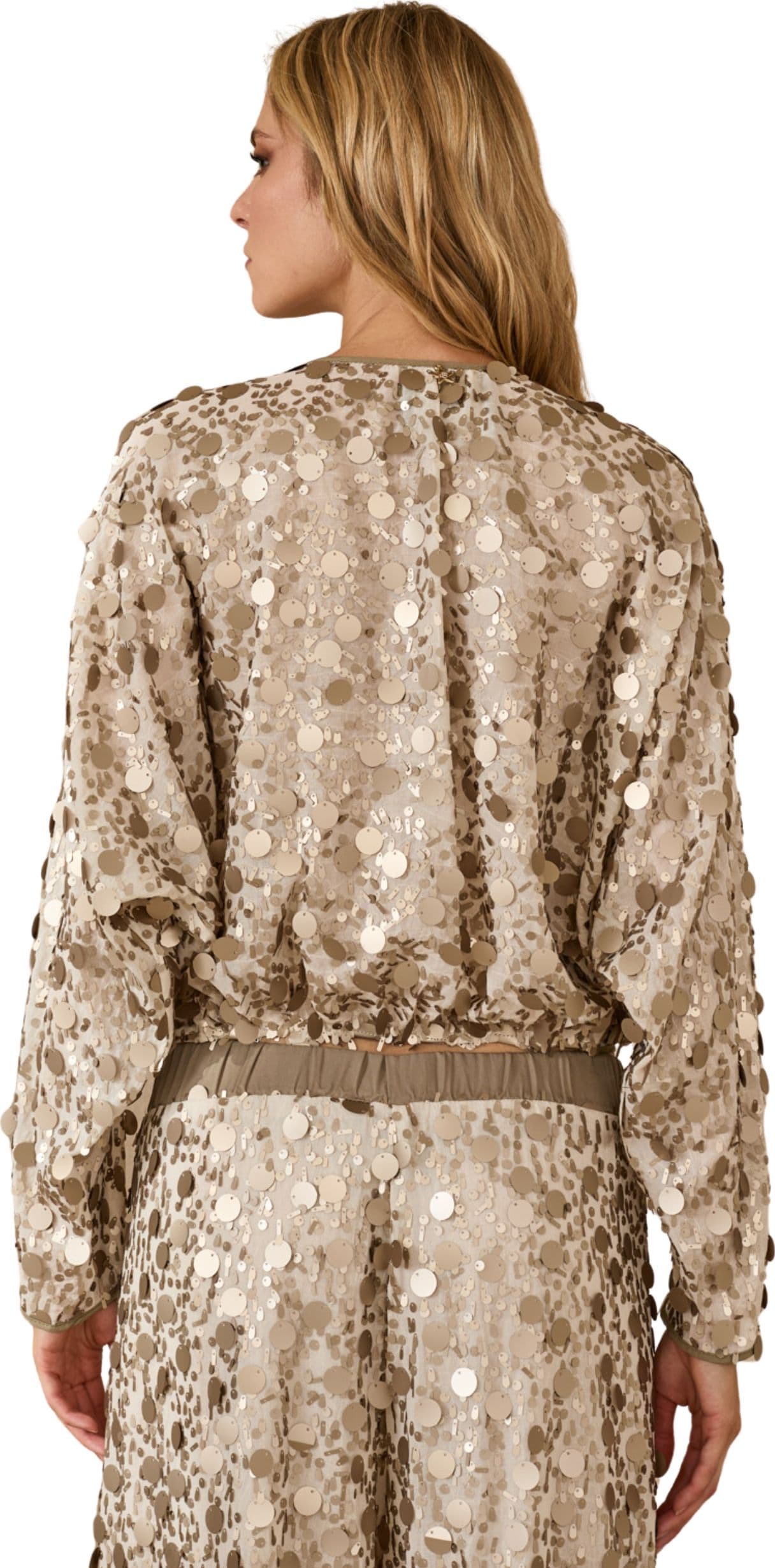SOUVENIR blusa Donna  con paillettes - 4
