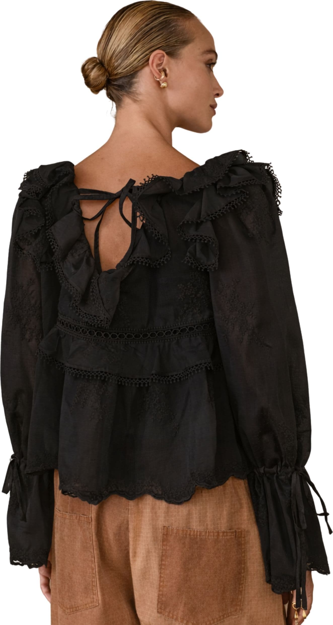 SOUVENIR blusa Donna  a balze - 3