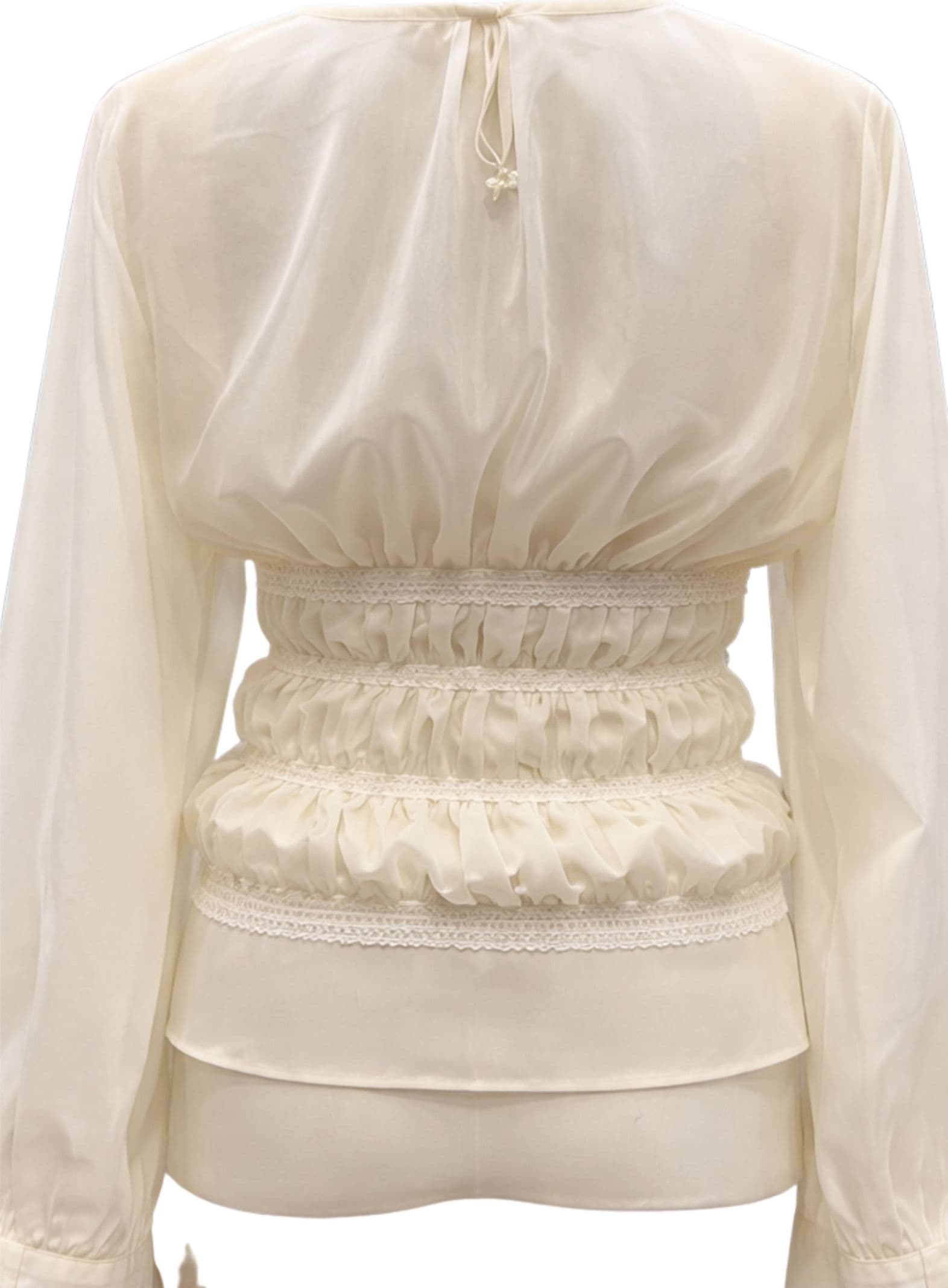 SOUVENIR blusa Donna  drappeggio in vita - 2