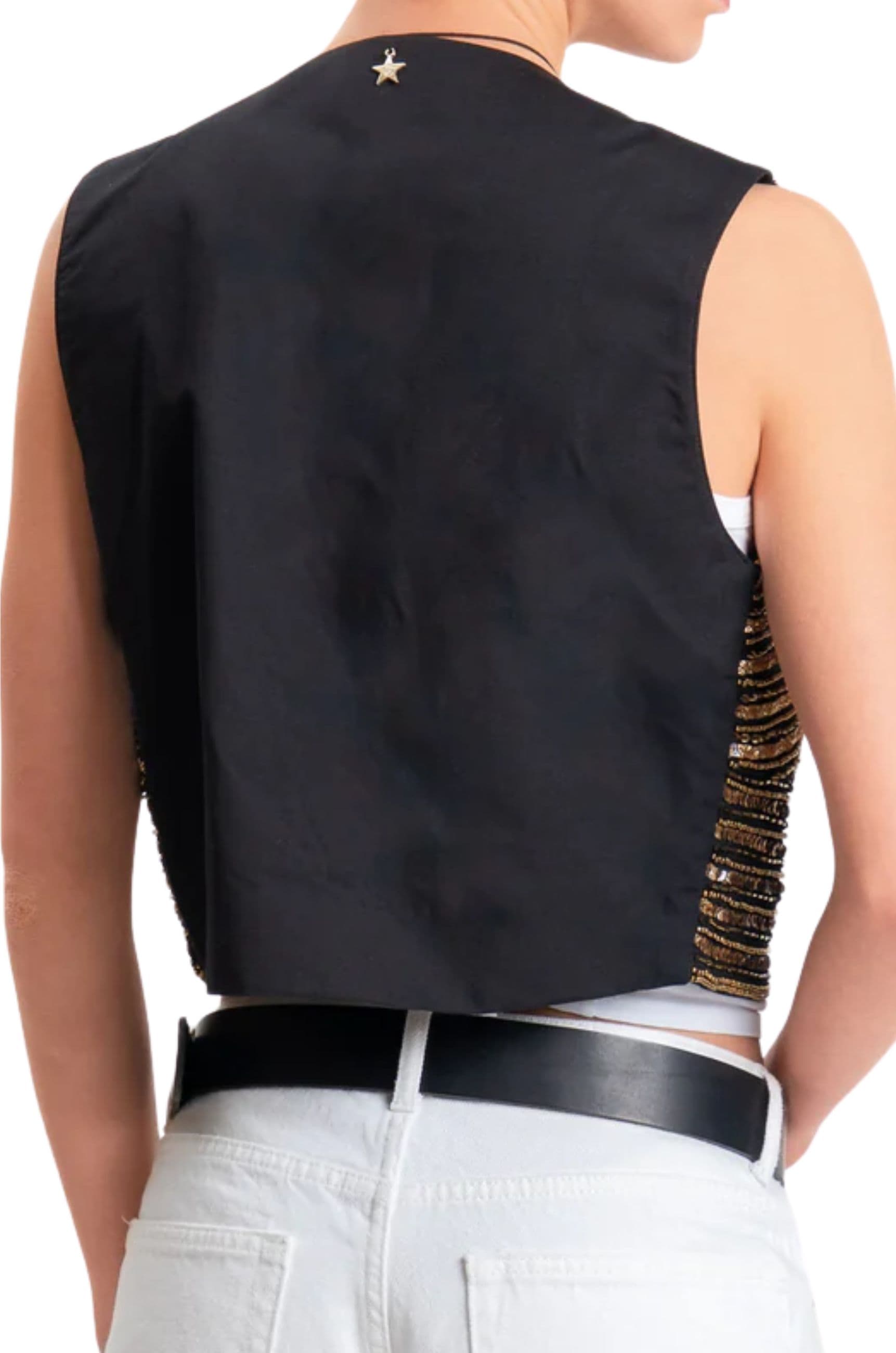 SOUVENIR gilet Donna  ricamato - 2